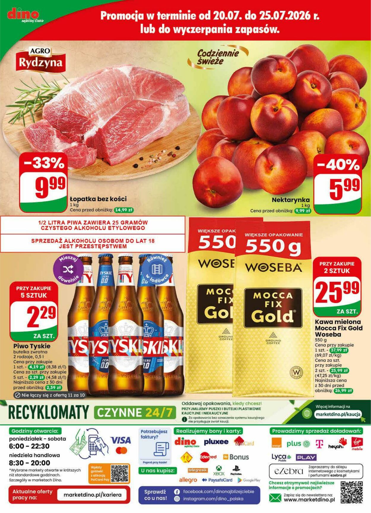 Gazetka DINO 22.07.2026 - 28.07.2026