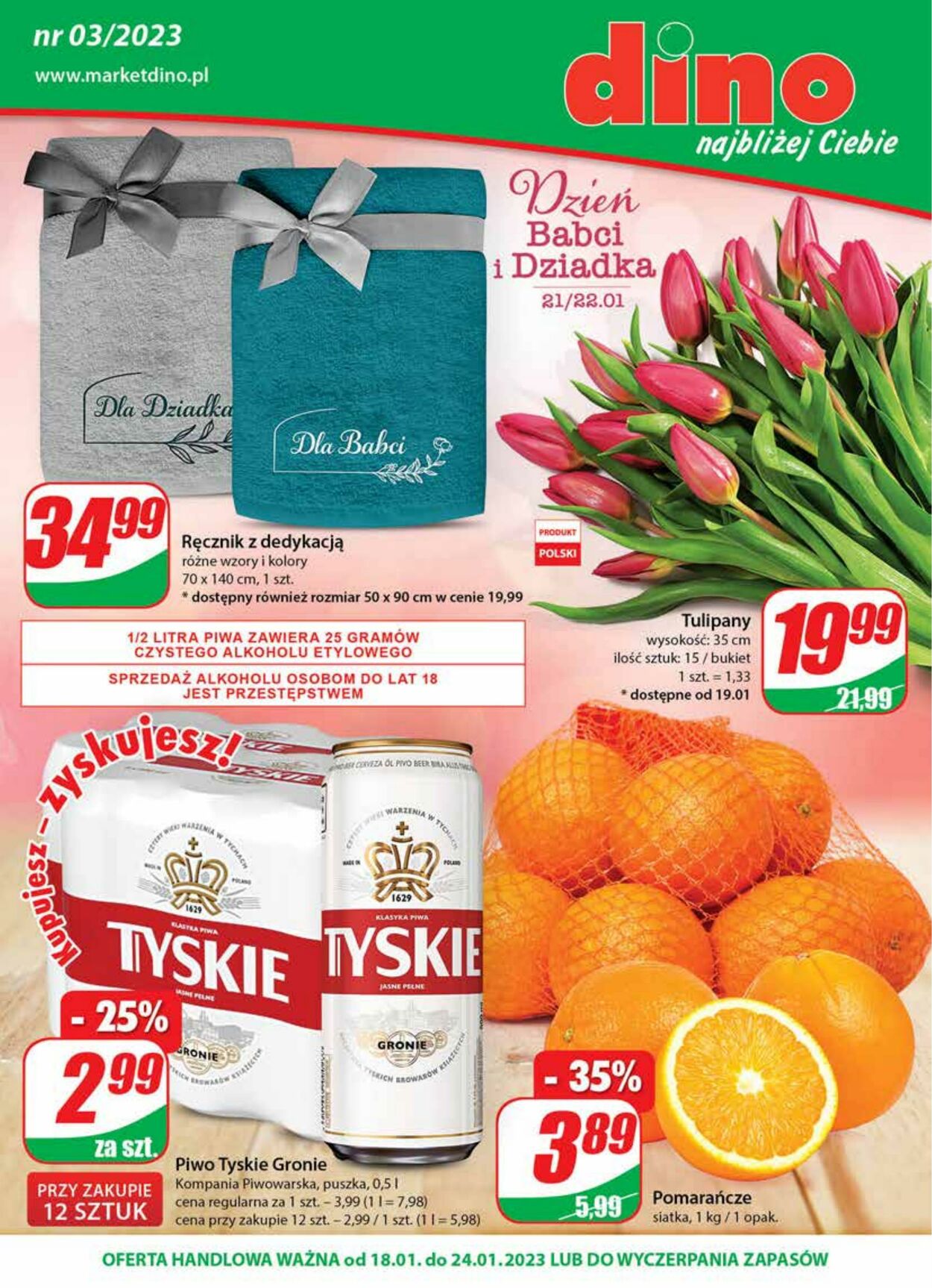 Gazetka DINO 18.01.2023 - 24.01.2023