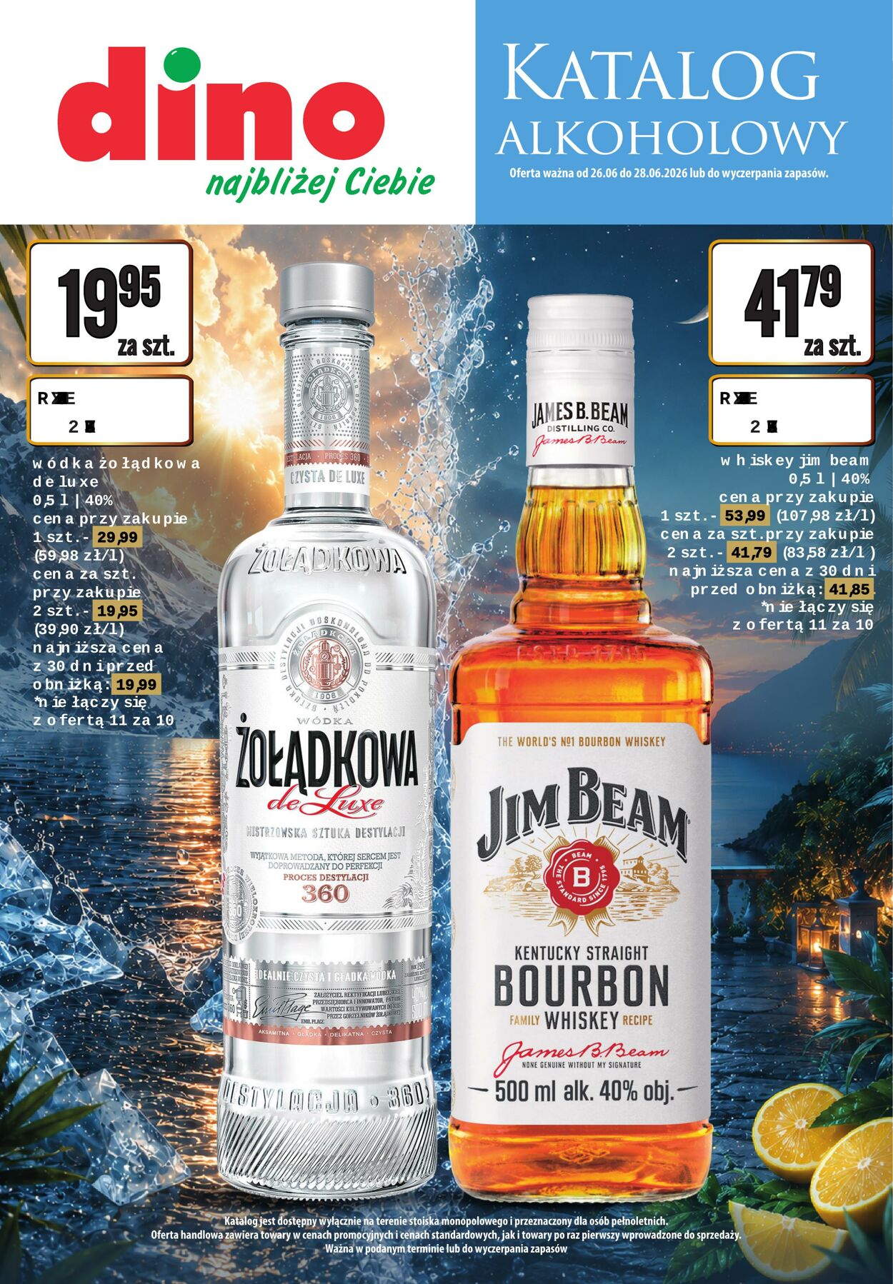 Gazetka DINO - Katalog alkoholowy / czerwiec 2026 26 cze, 2026 - 28 cze, 2026
