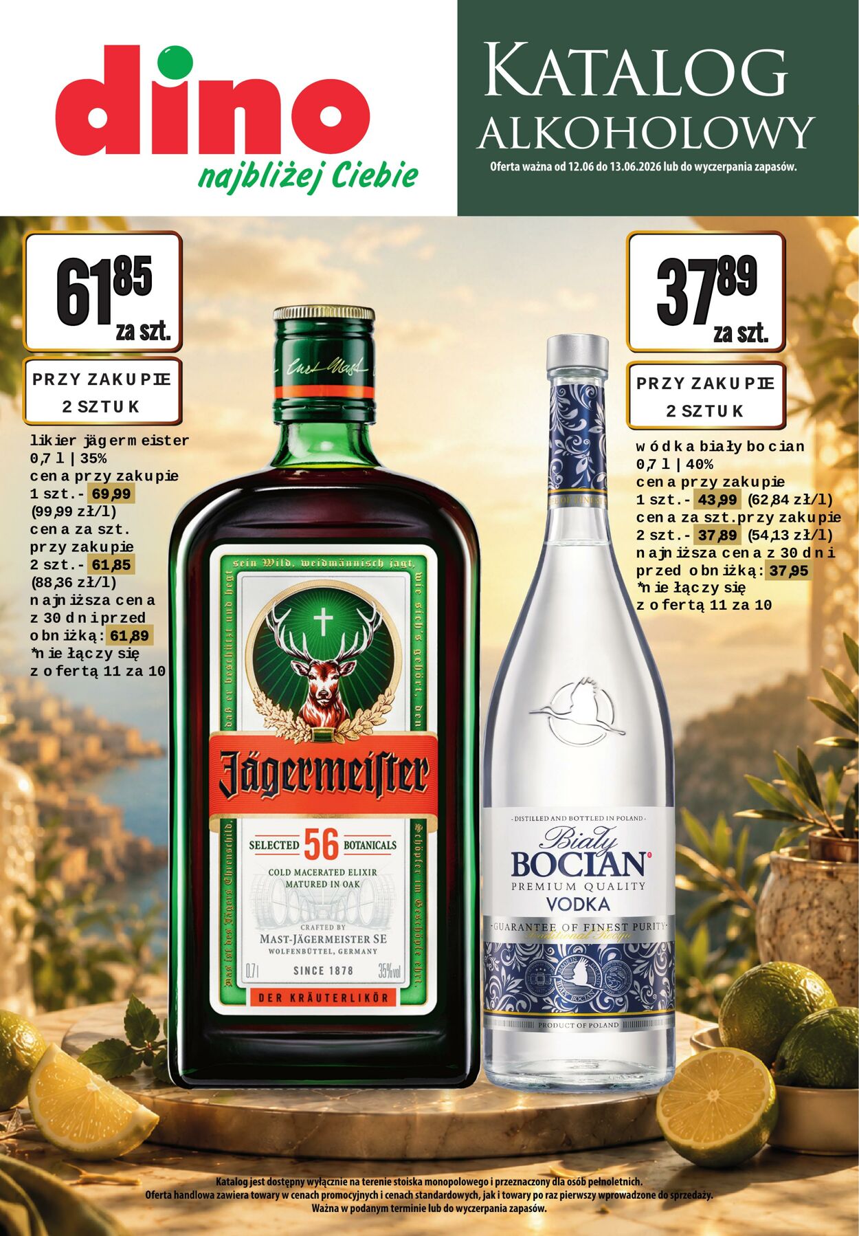 Gazetka DINO - Katalog alkoholowy - czerwiec 2026 12 cze, 2026 - 13 cze, 2026