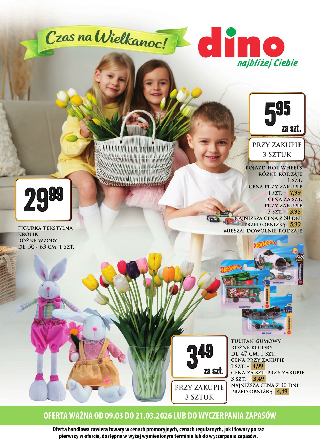 Gazetka DINO 09.03.2026 - 21.03.2026