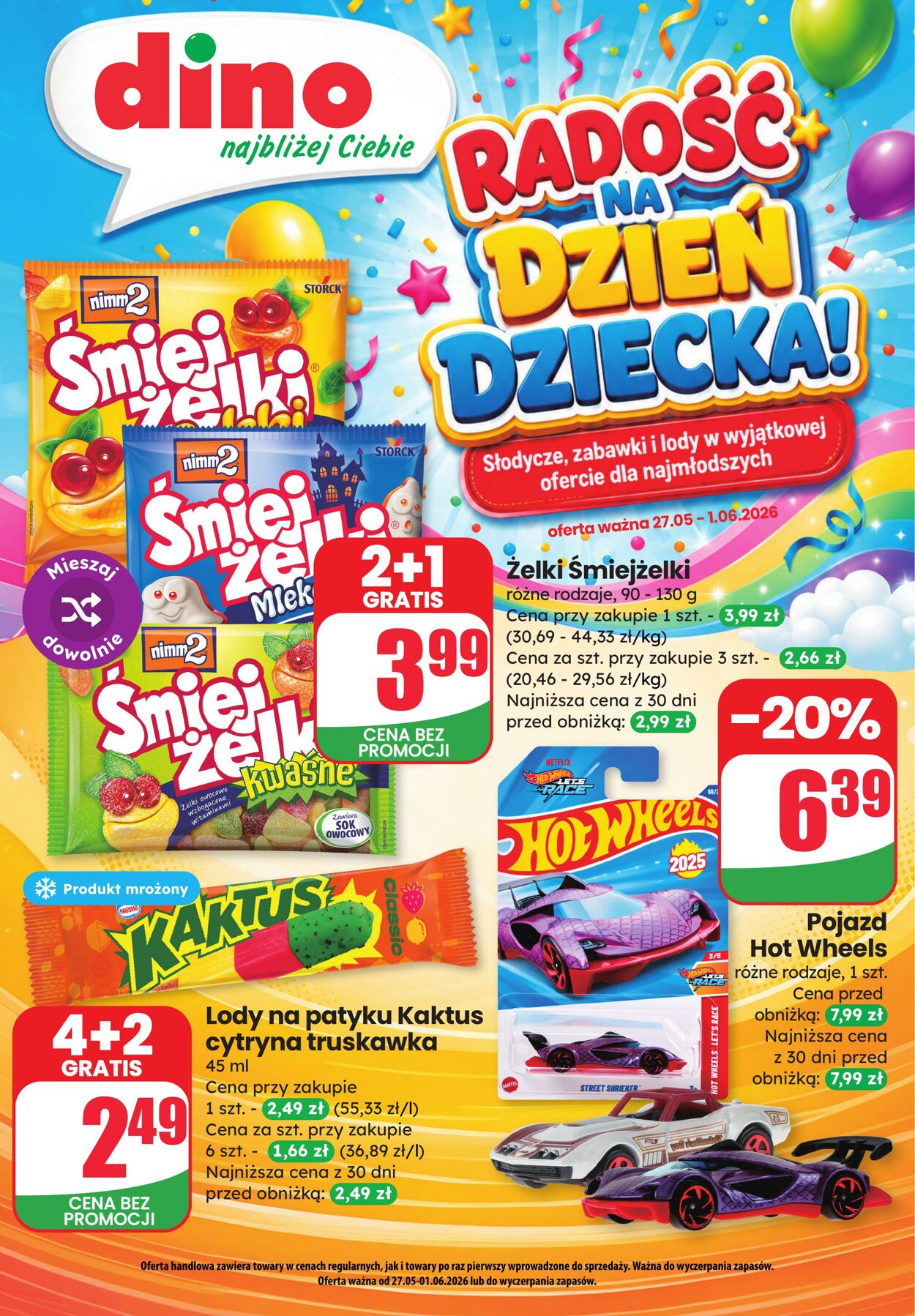 Gazetka DINO 27.05.2026 - 01.06.2026