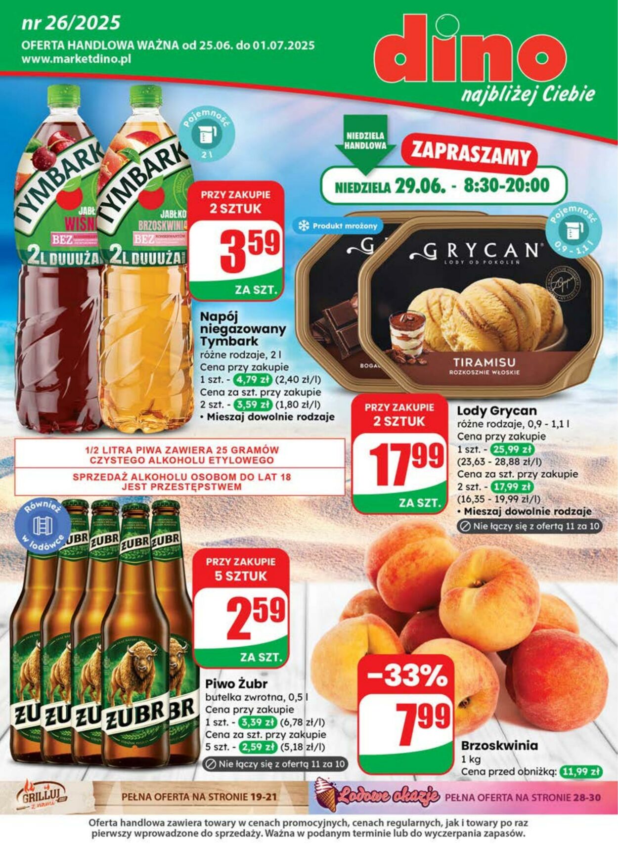 Gazetka DINO 25.06.2025 - 01.07.2025