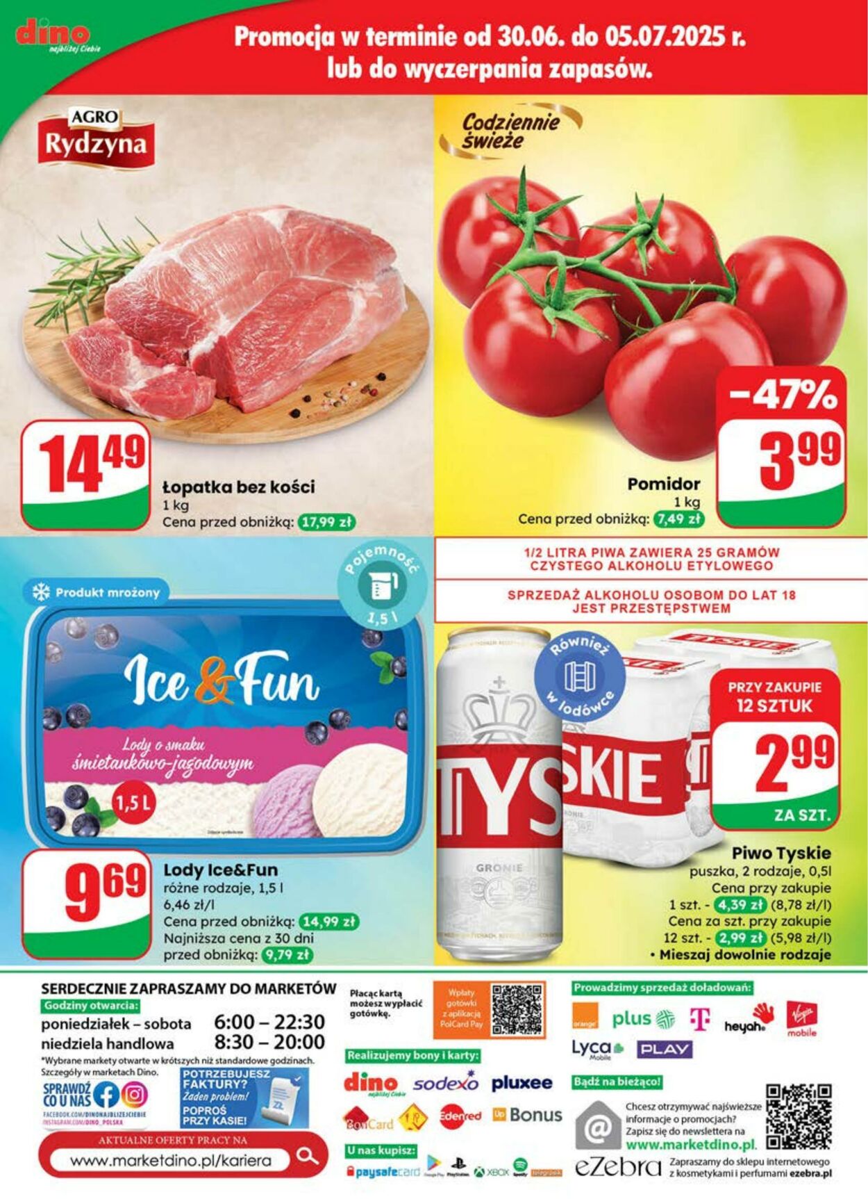 Gazetka DINO 02.07.2025 - 08.07.2025