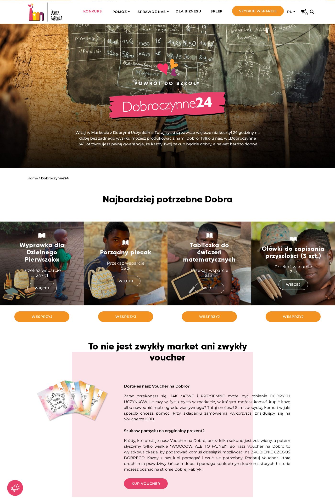 Gazetka Dobroczynne24 01.09.2025 - 10.09.2025