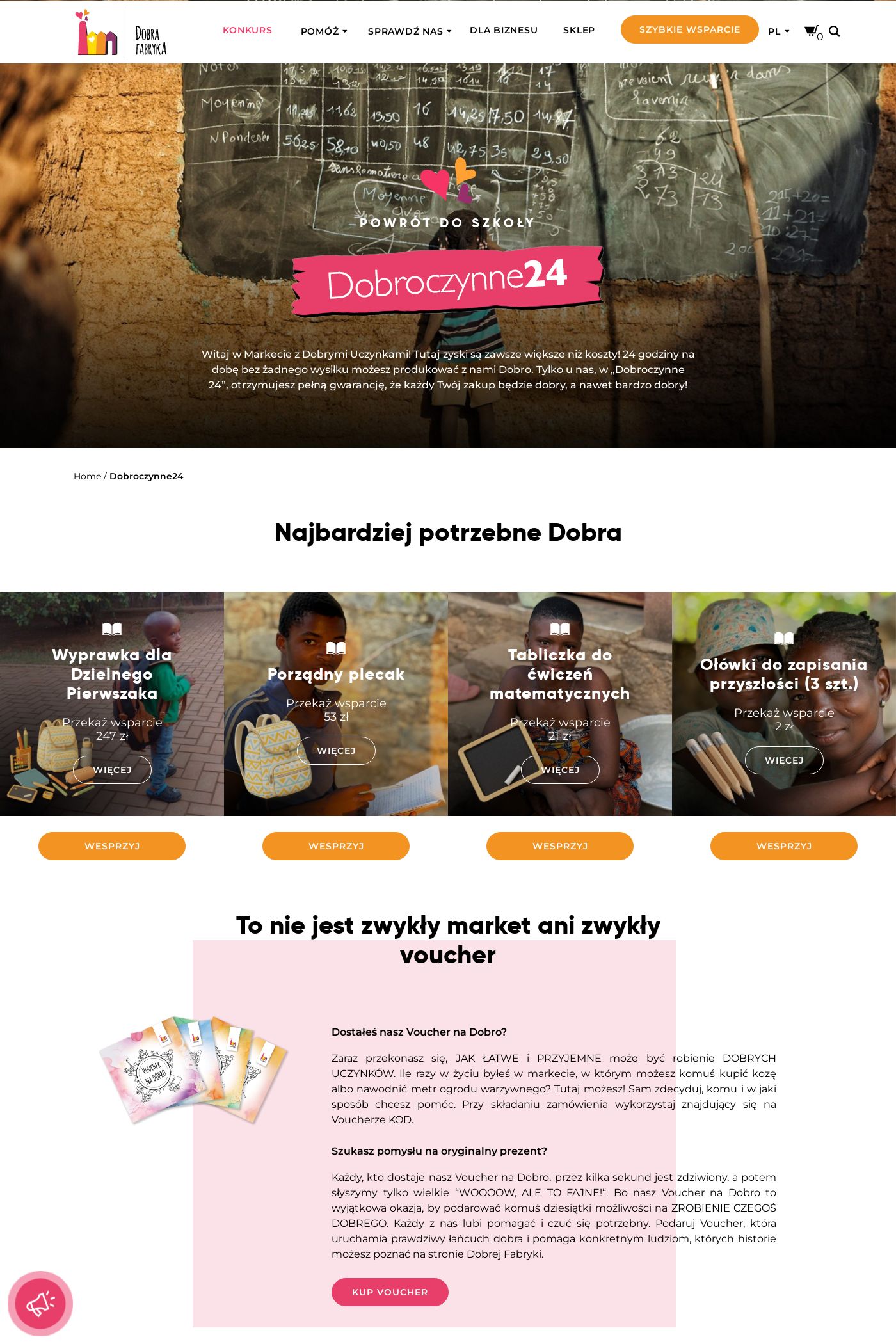 Gazetka Dobroczynne24 18.08.2025 - 27.08.2025