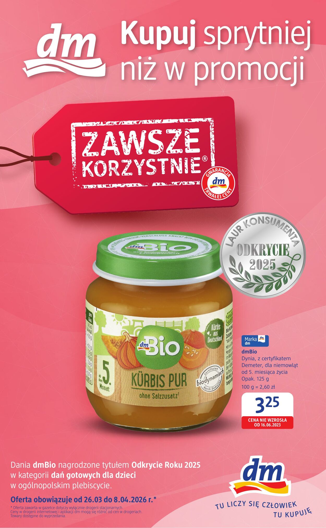 Gazetka Drogerie DM 26.03.2026 - 08.04.2026