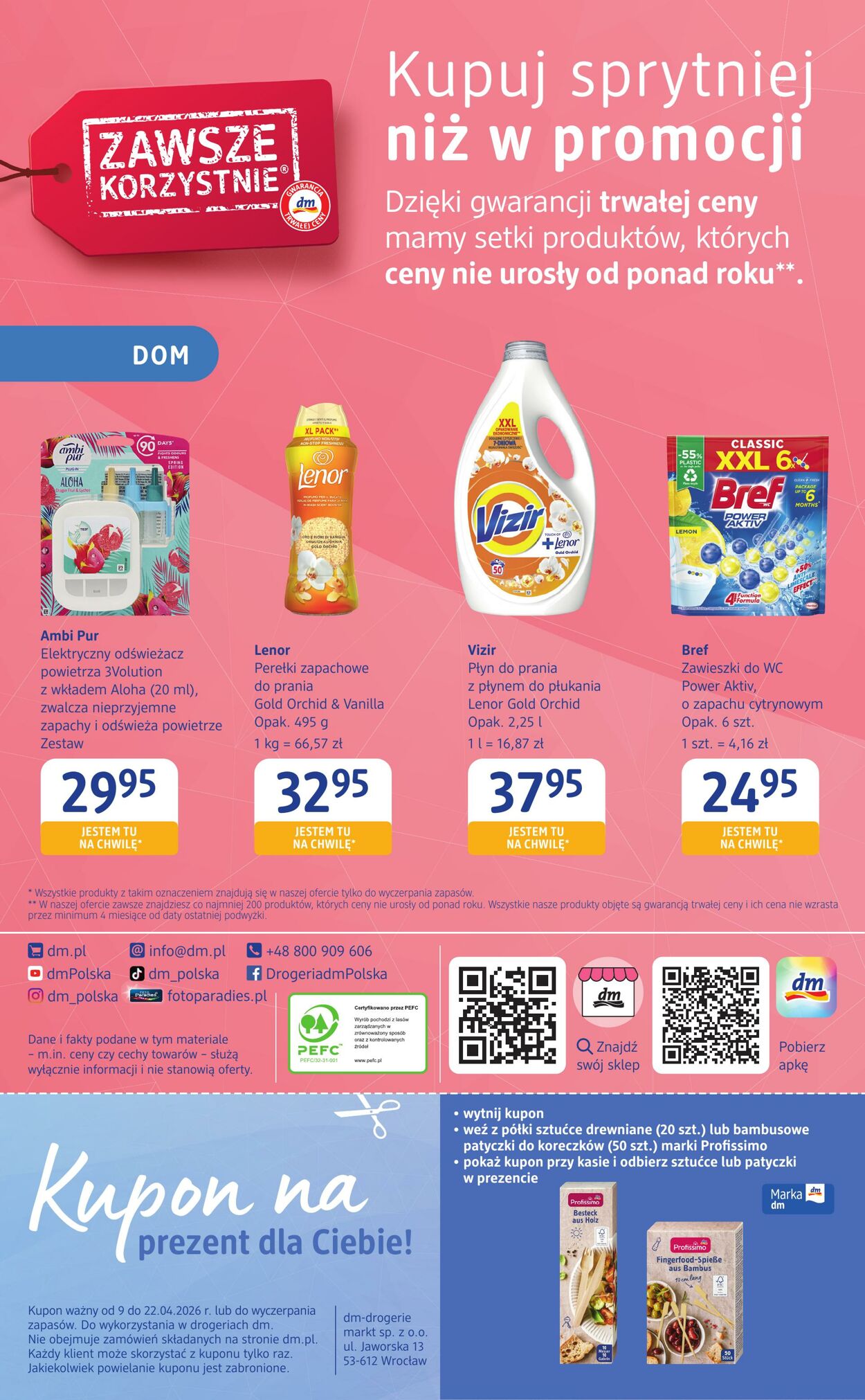 Gazetka Drogerie DM 09.04.2026 - 22.04.2026
