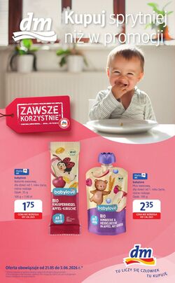 Gazetka Drogerie DM 21.05.2026 - 03.06.2026