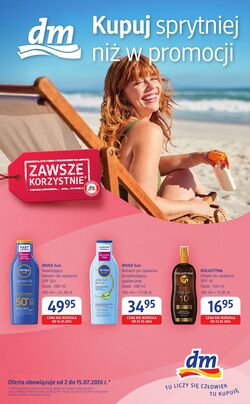Gazetka Drogerie DM 02.07.2026 - 15.07.2026