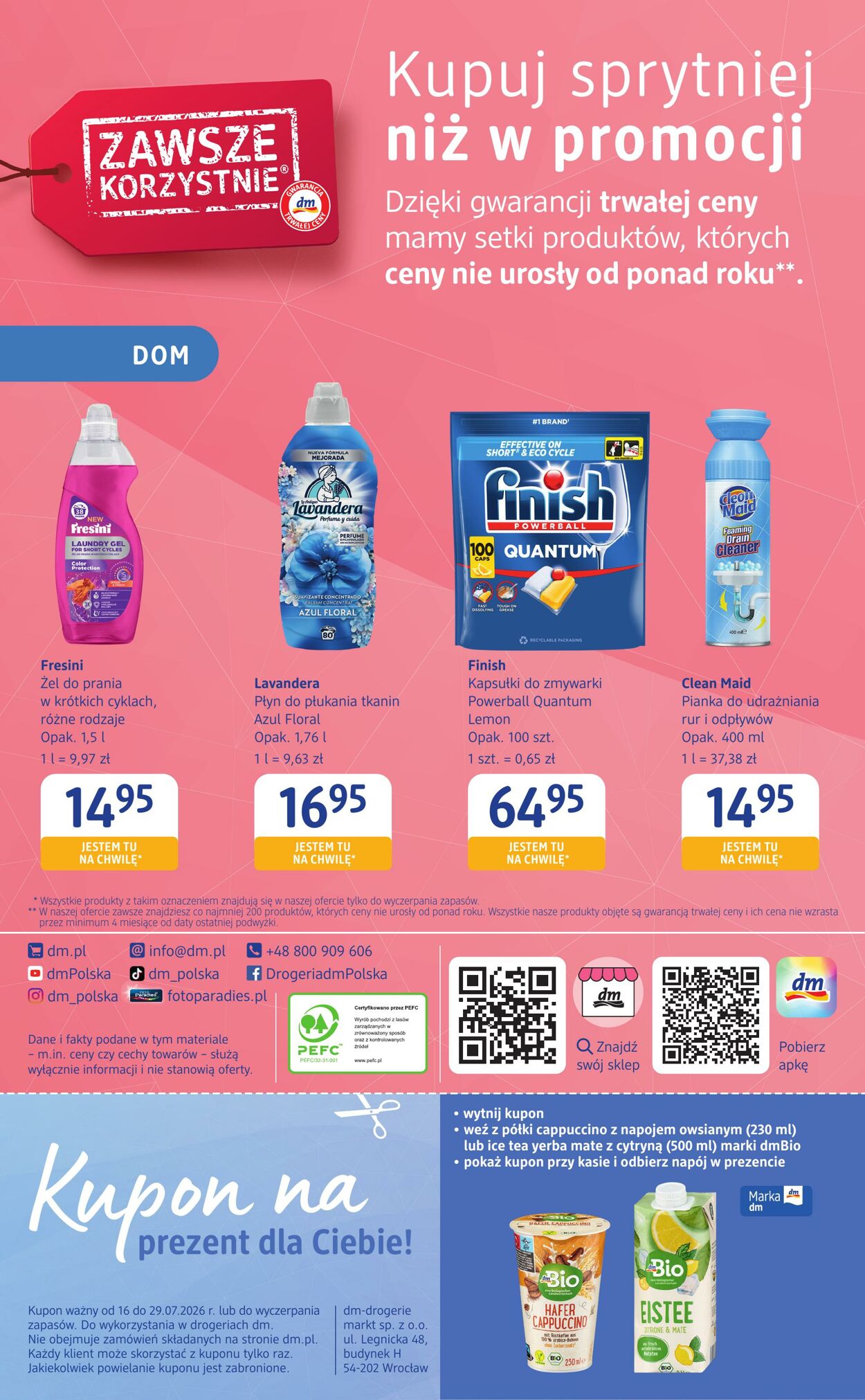 Gazetka Drogerie DM 16.07.2026 - 29.07.2026