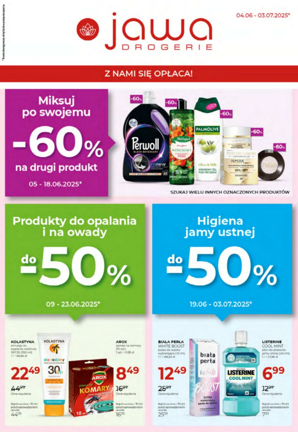 Gazetka Drogerie Jawa 04.06.2025 - 03.07.2025