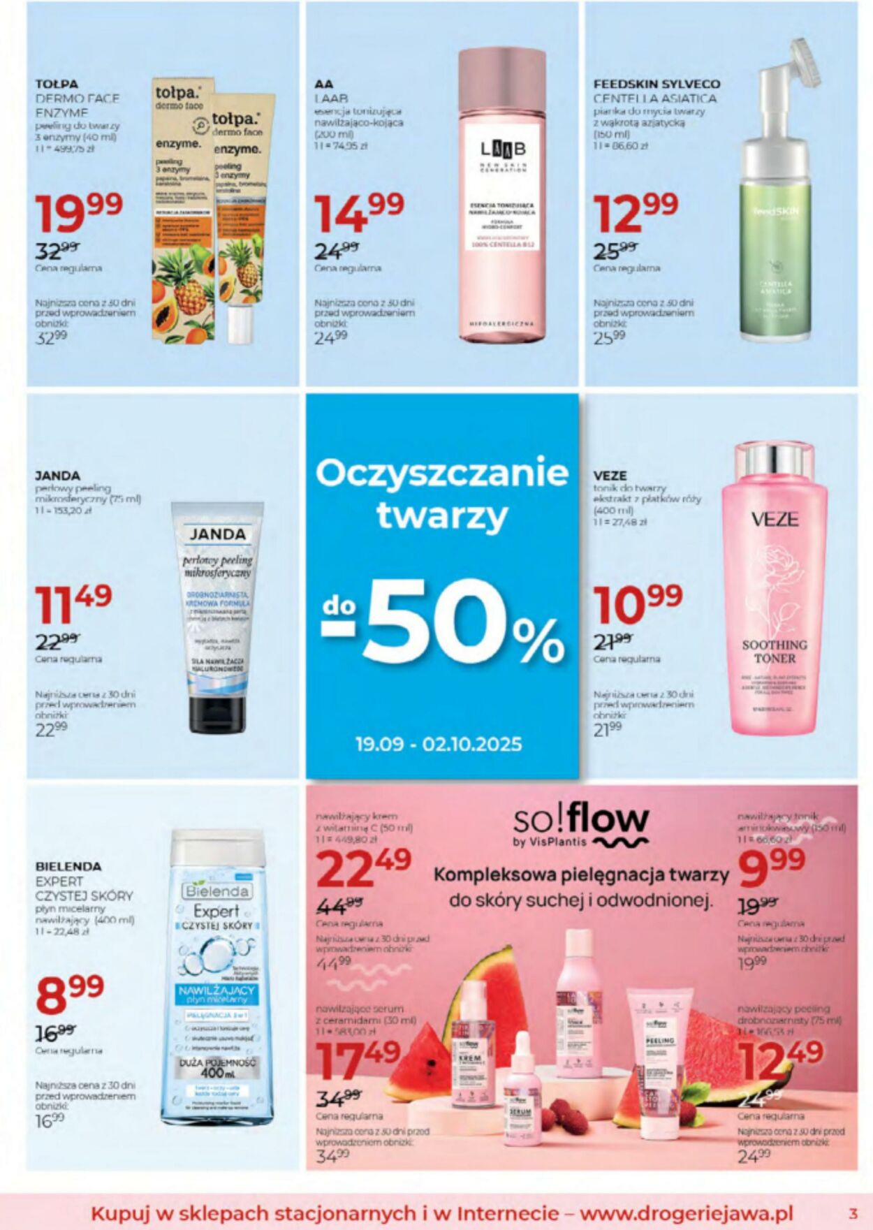 Gazetka Drogerie Jawa 03.09.2025 - 02.10.2025