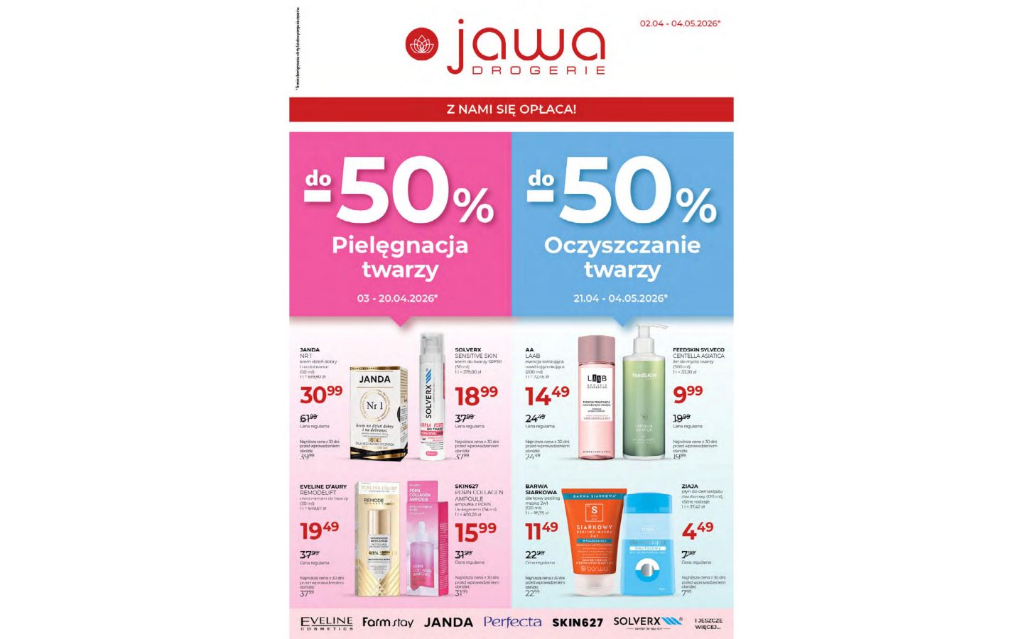 Gazetka Drogerie Jawa 02.04.2026 - 10.04.2026