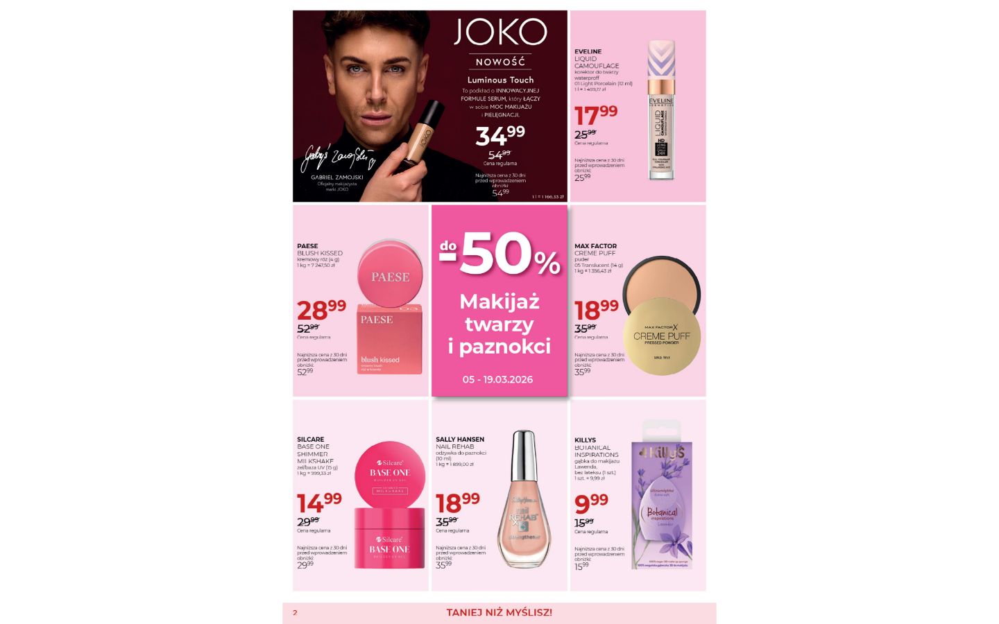 Gazetka Drogerie Jawa 05.03.2026 - 13.03.2026