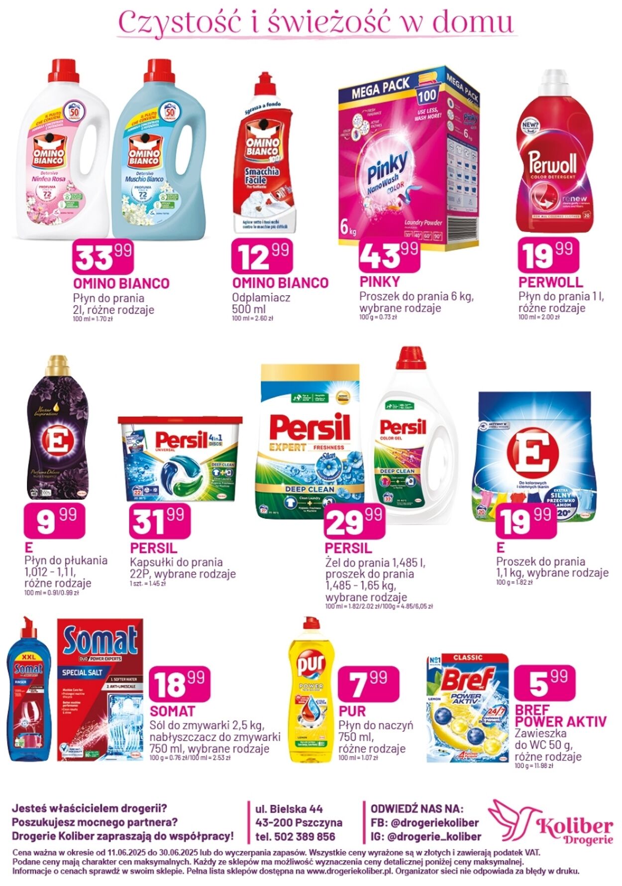 Gazetka Drogerie Koliber 01.07.2025 - 31.07.2025