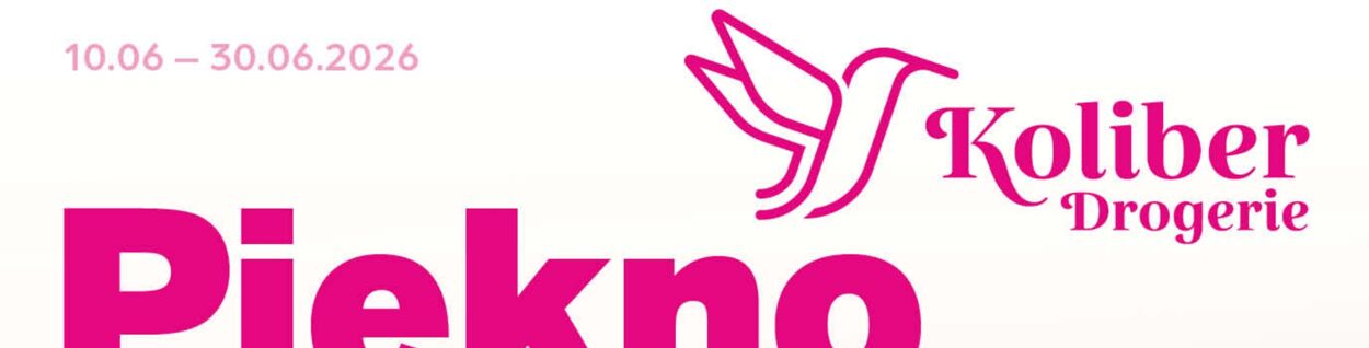 Gazetka Drogerie Koliber 09.06.2026 - 17.06.2026