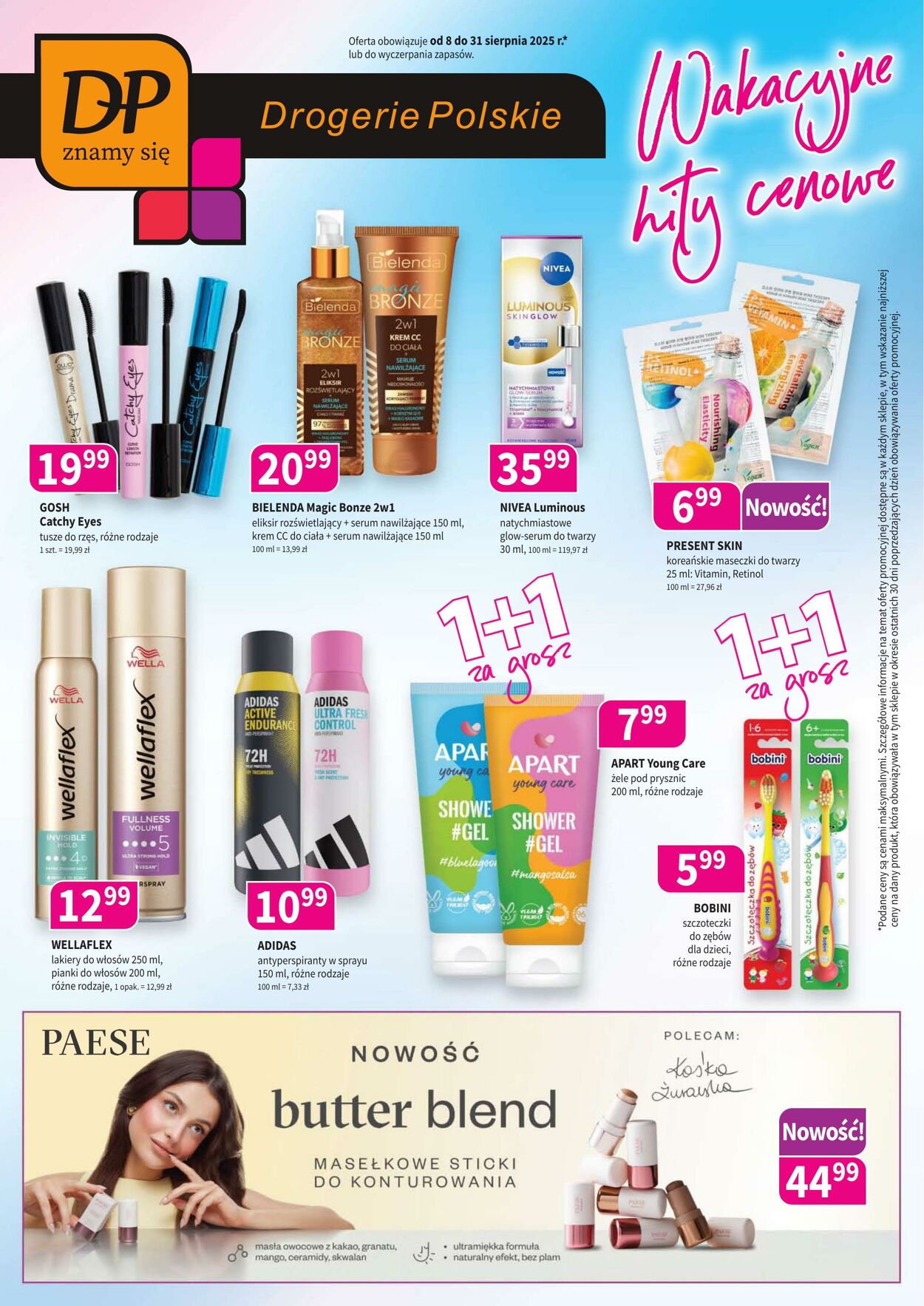 Gazetka Drogerie Polskie 08.08.2025 - 31.08.2025