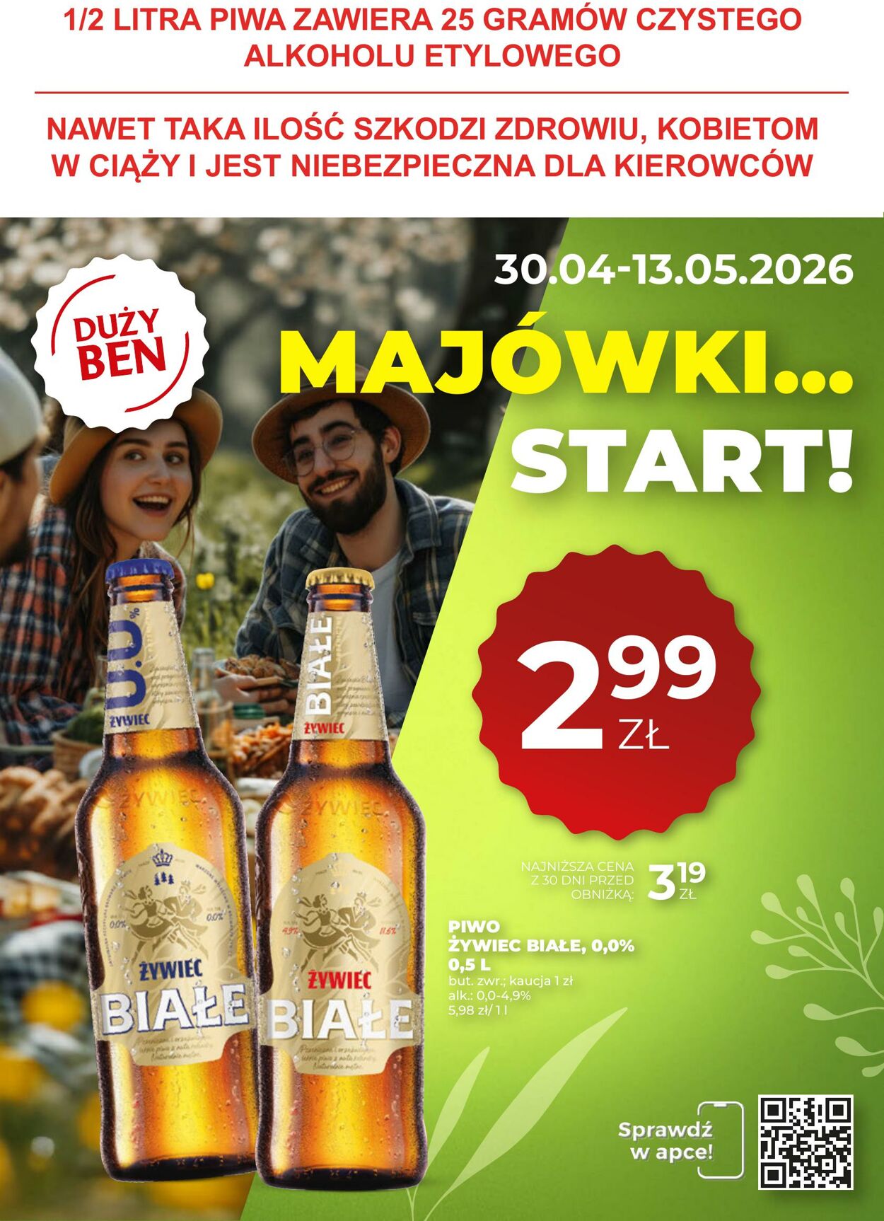 Gazetka Duży Ben 30.04.2026 - 08.05.2026