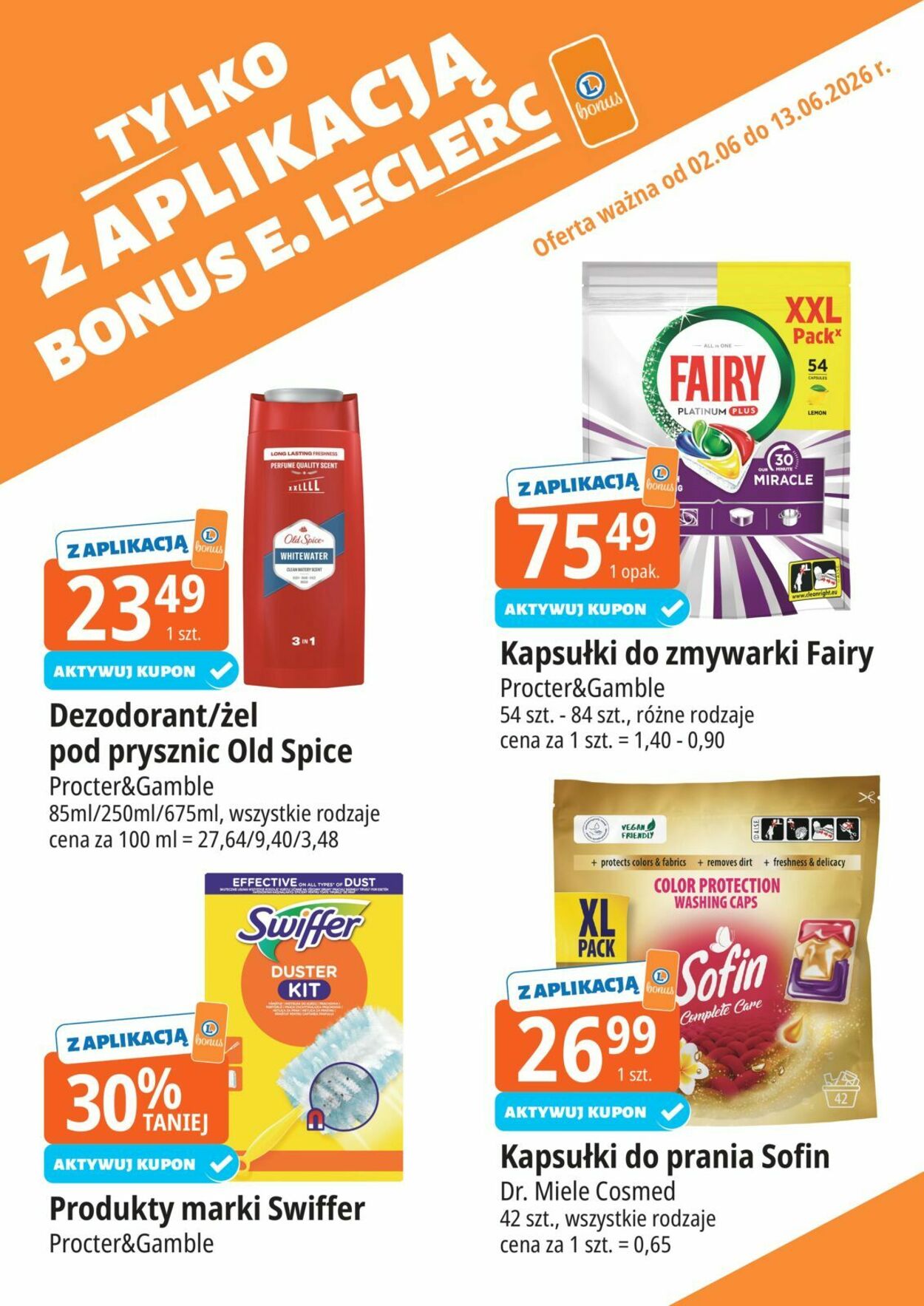 Gazetka E. Leclerc 08.06.2026 - 16.06.2026