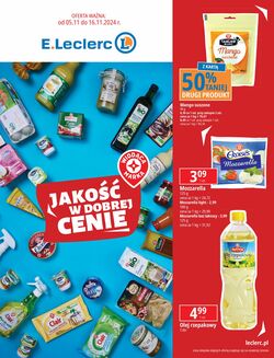 Gazetka E. Leclerc 05.11.2024 - 16.11.2024