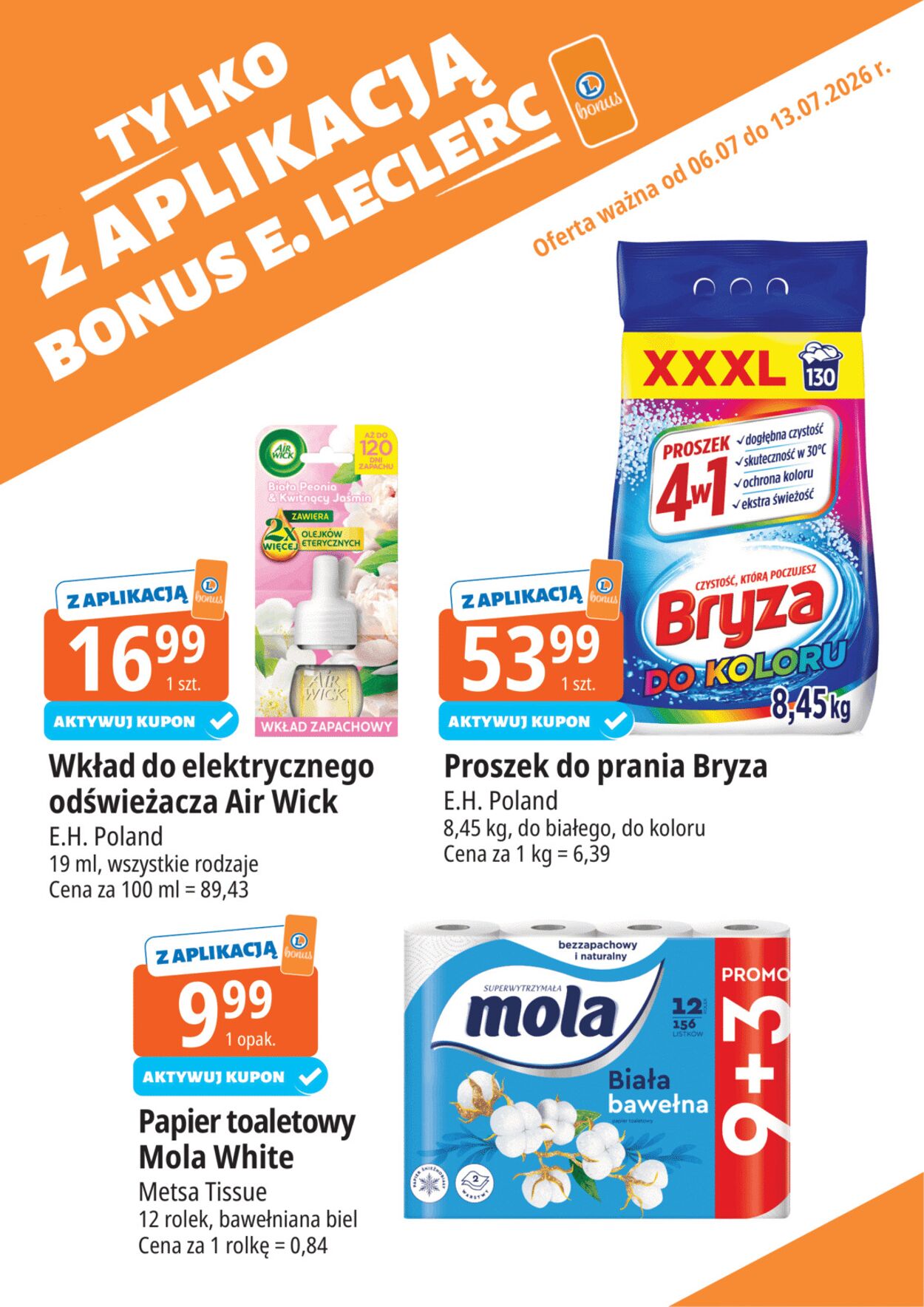 Gazetka E. Leclerc 02.07.2026 - 10.07.2026