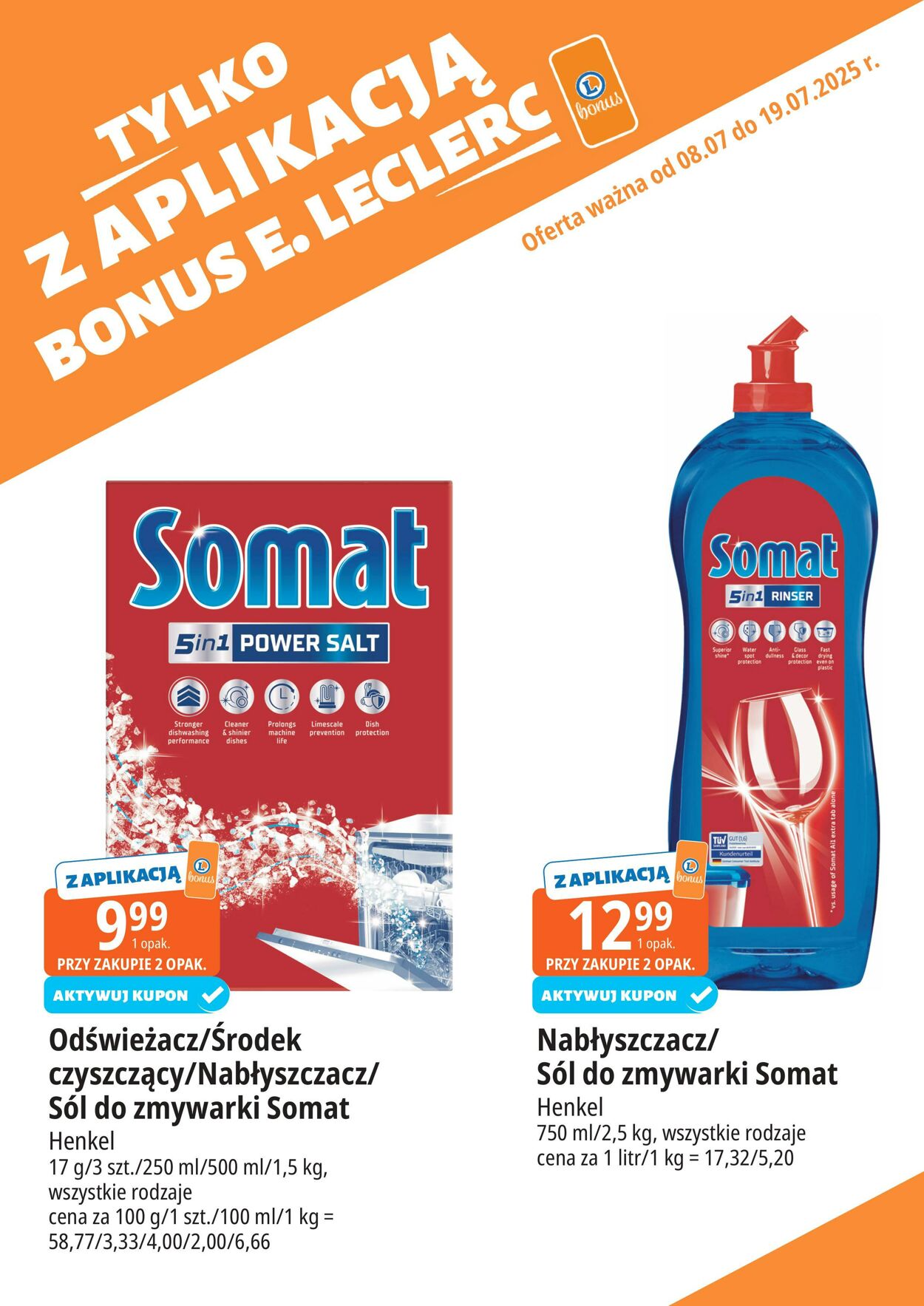 Gazetka E. Leclerc 08.07.2025 - 19.07.2025