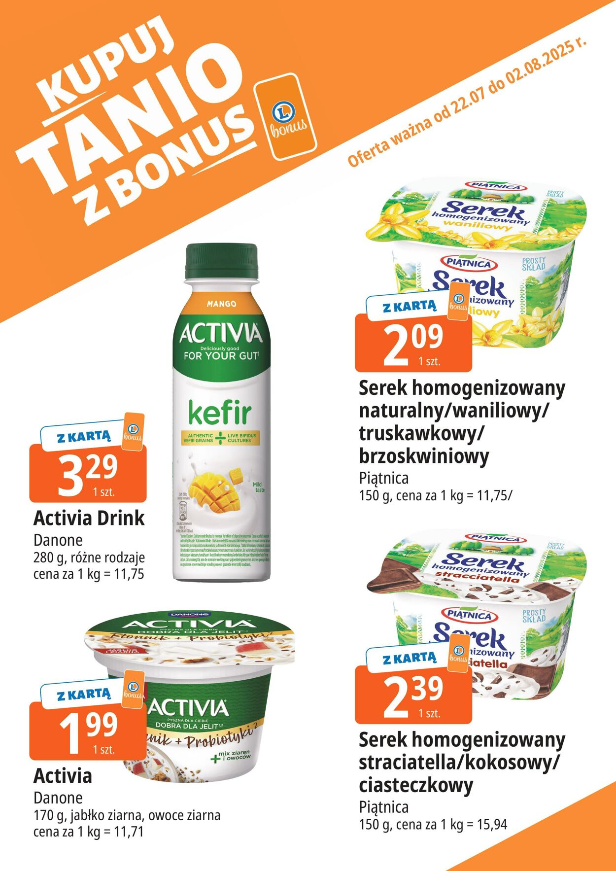 Gazetka E. Leclerc 22.07.2025 - 02.08.2025