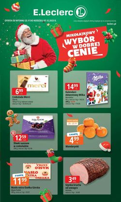 Gazetka E. Leclerc 25.11.2025 - 07.12.2025