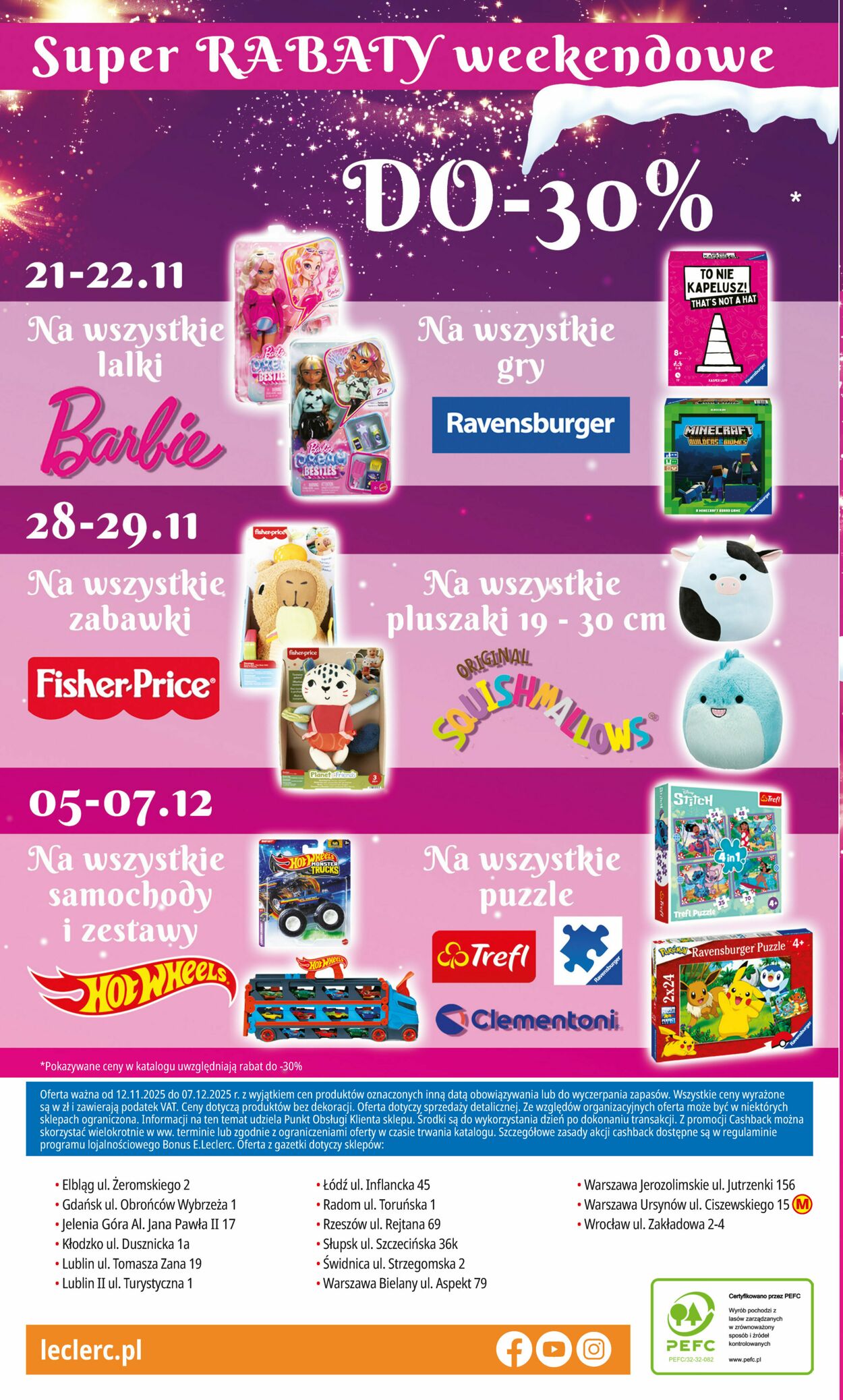 Gazetka E. Leclerc 12.11.2025 - 07.12.2025