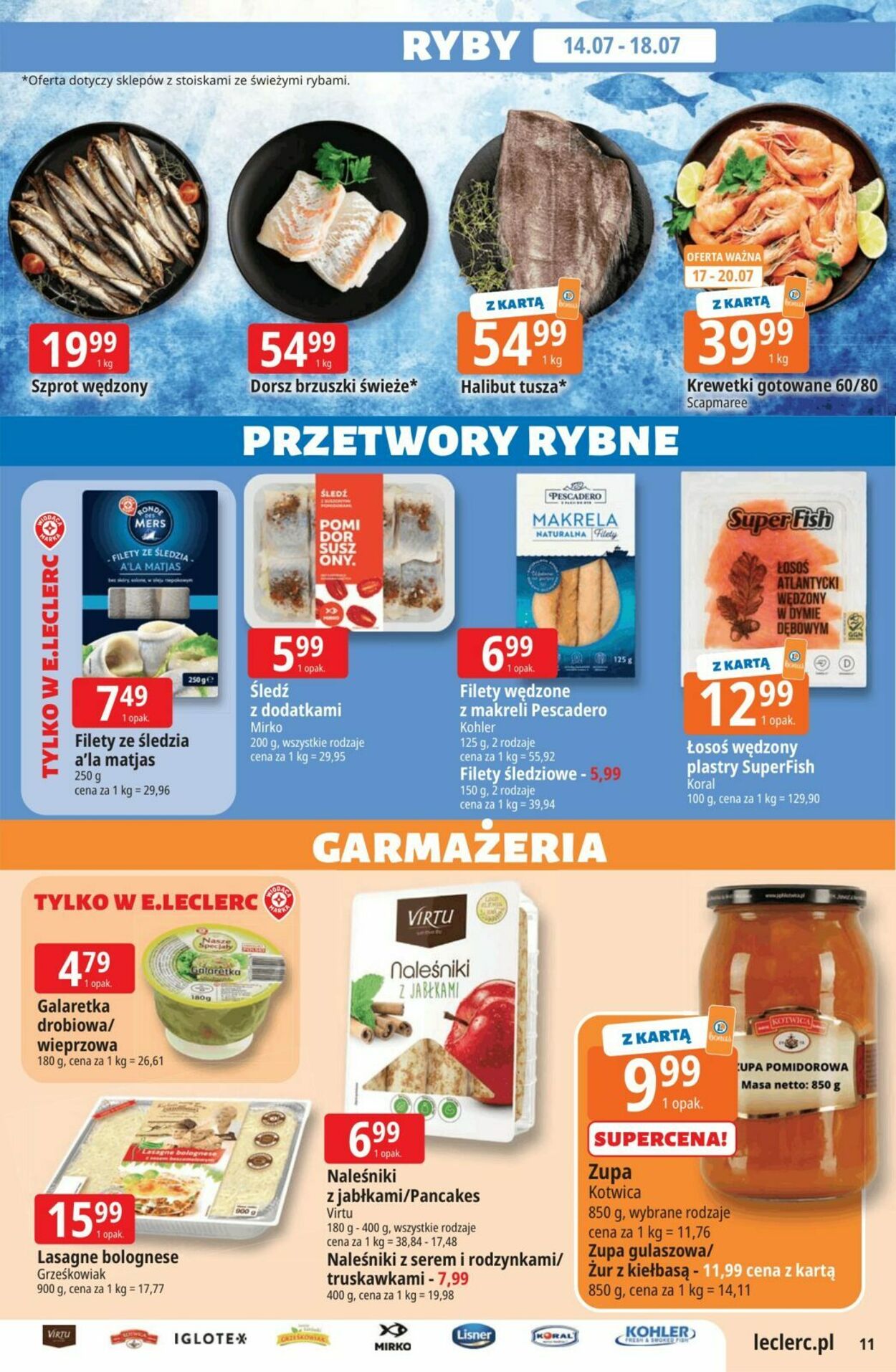 Gazetka E. Leclerc 10.07.2026 - 18.07.2026