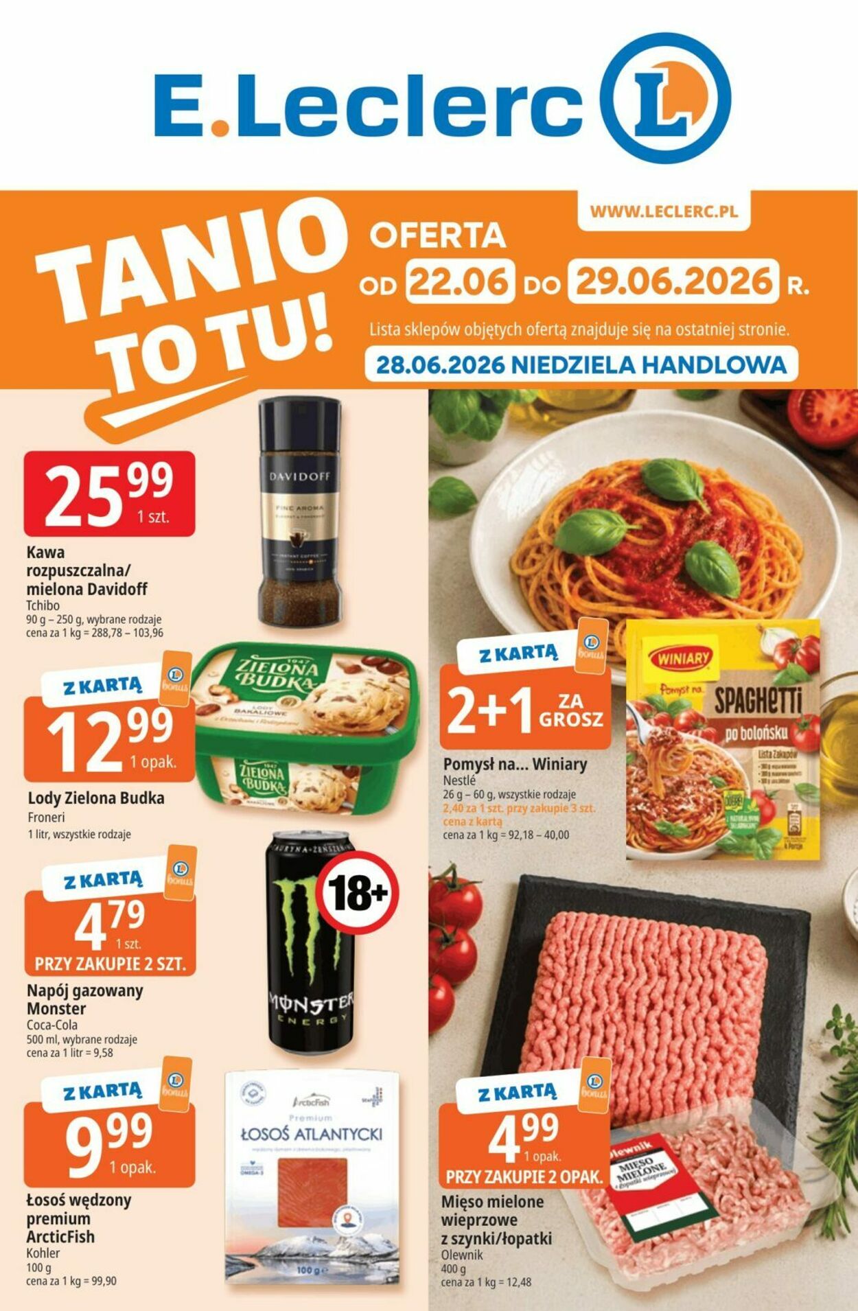 Gazetka E. Leclerc 18.06.2026 - 26.06.2026