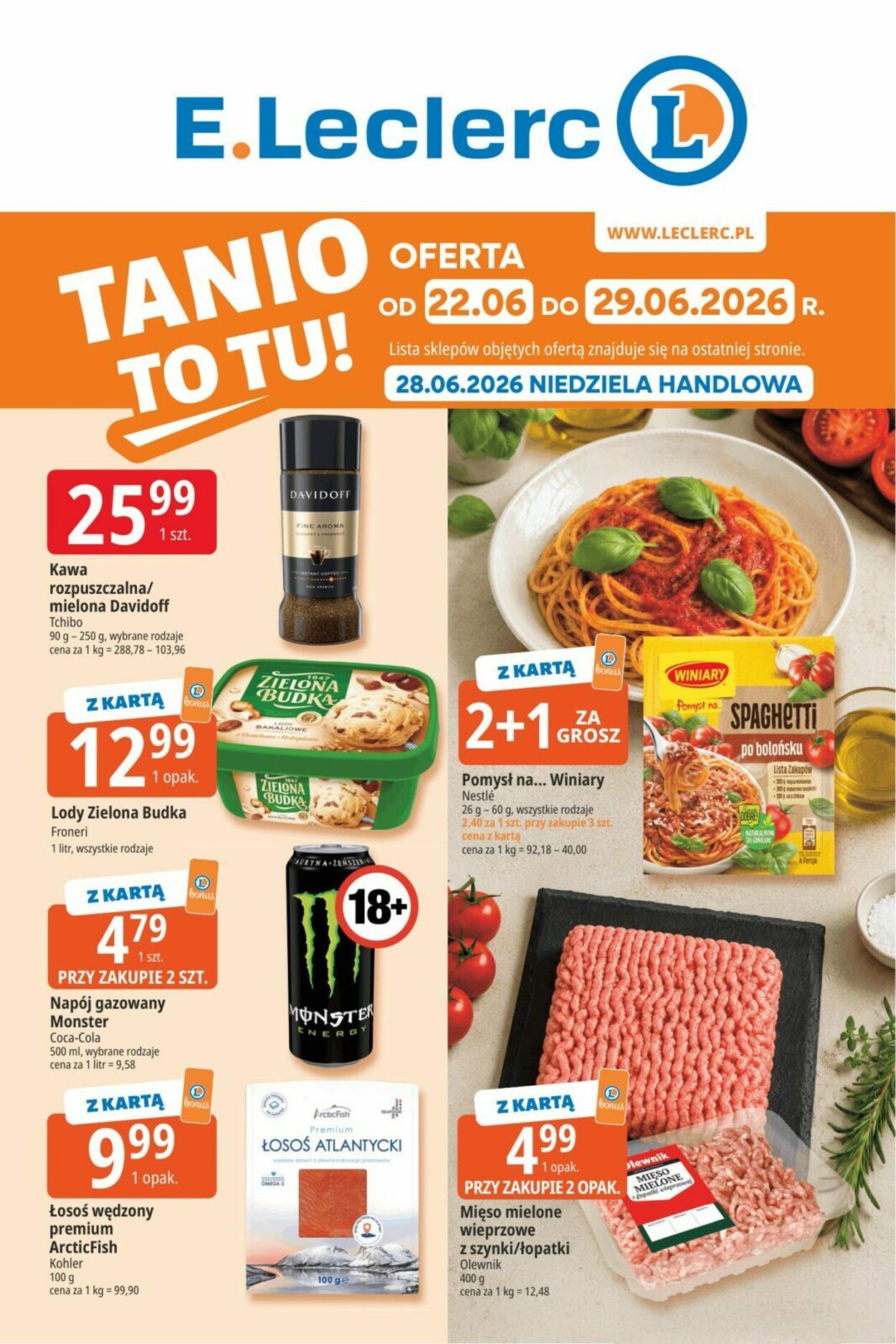 Gazetka E. Leclerc 22.06.2026 - 30.06.2026