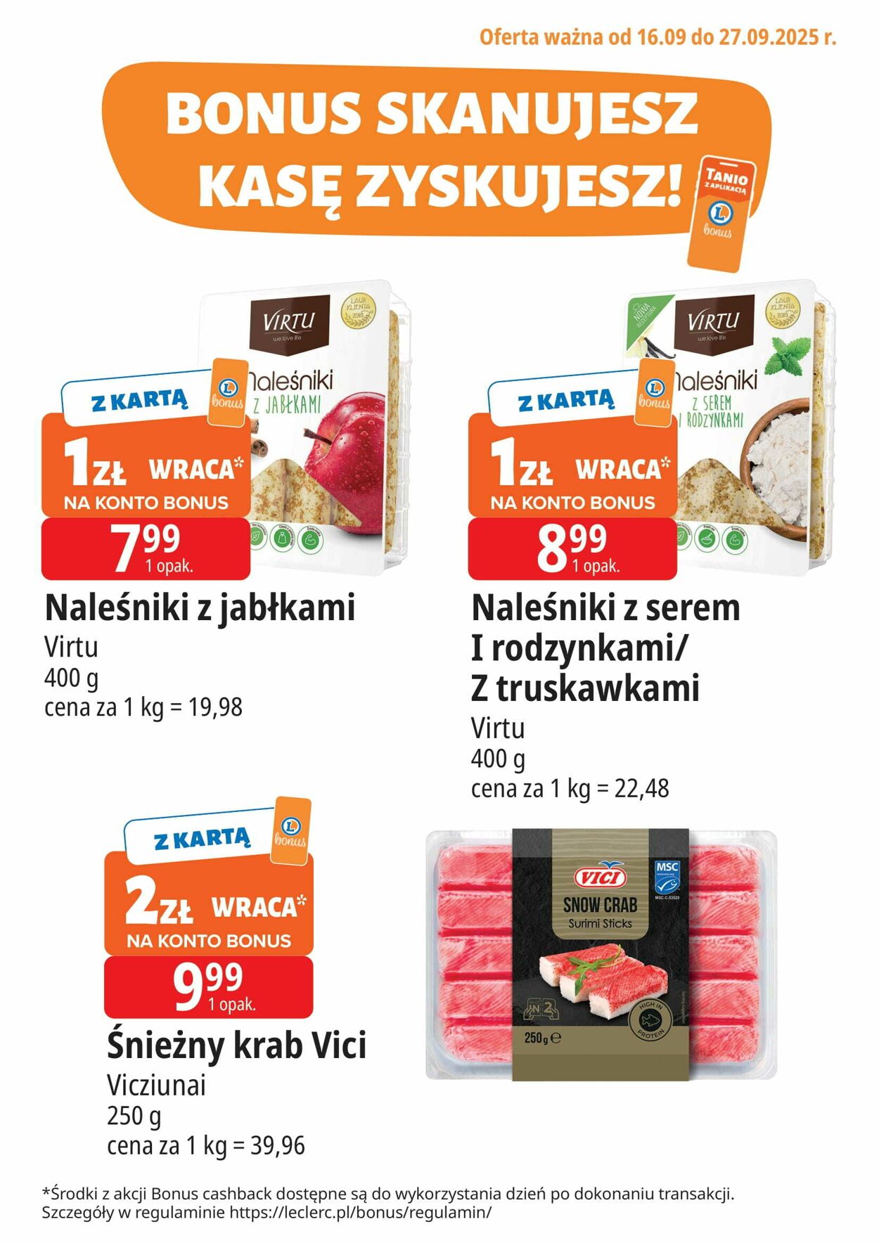 Gazetka E. Leclerc 16.09.2025 - 27.09.2025