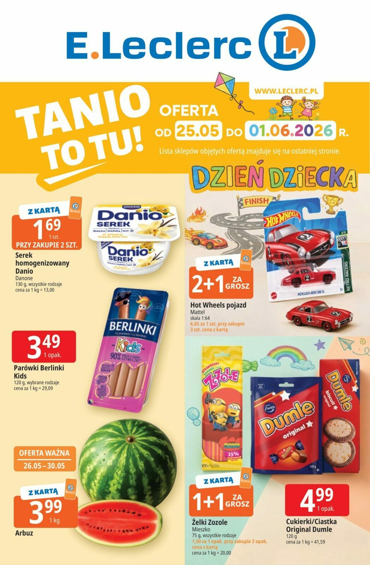 Gazetka E. Leclerc 22.05.2026 - 30.05.2026
