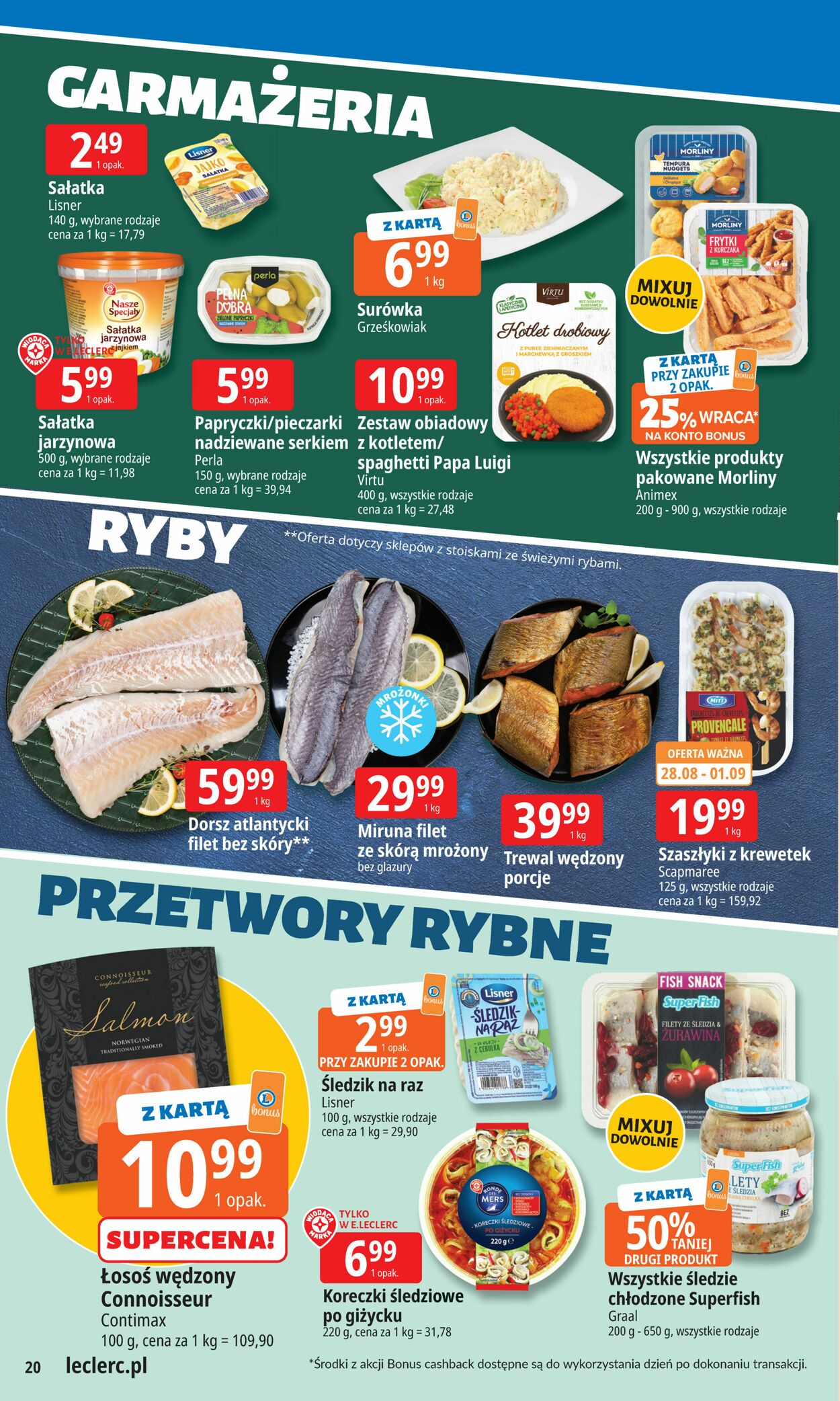 Gazetka E. Leclerc 25.08.2025 - 01.09.2025