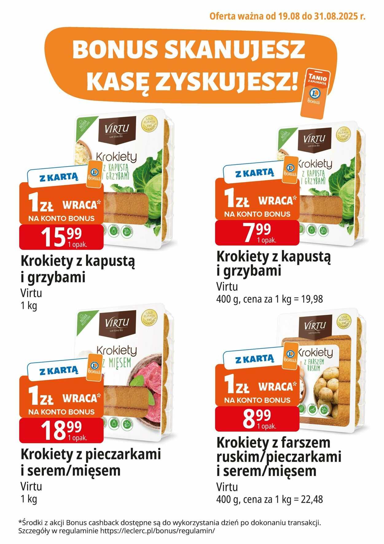 Gazetka E. Leclerc 19.08.2025 - 31.08.2025