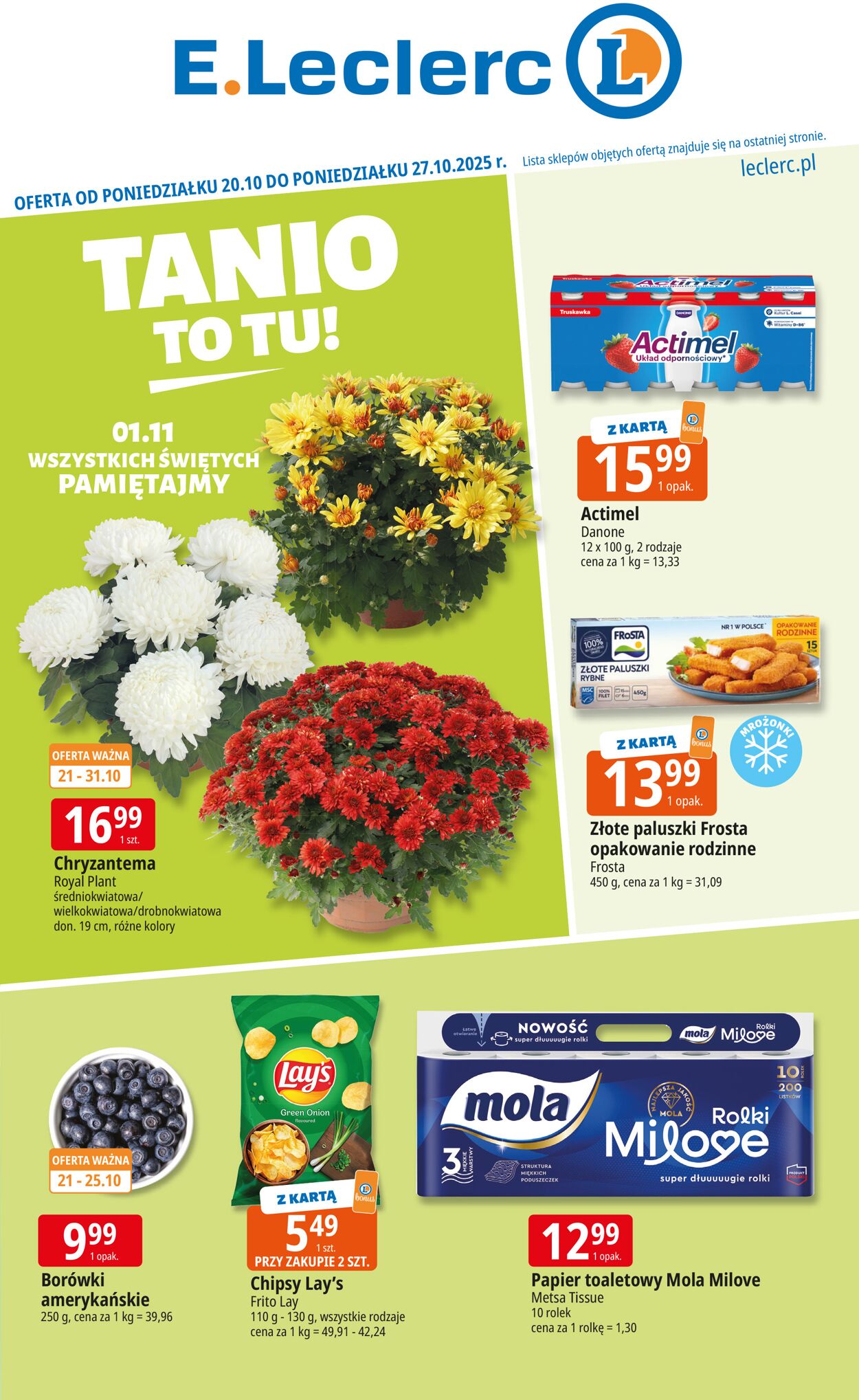 Gazetka E. Leclerc 20.10.2025 - 27.10.2025