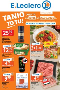 Gazetka E. Leclerc 23.06.2026 - 01.07.2026