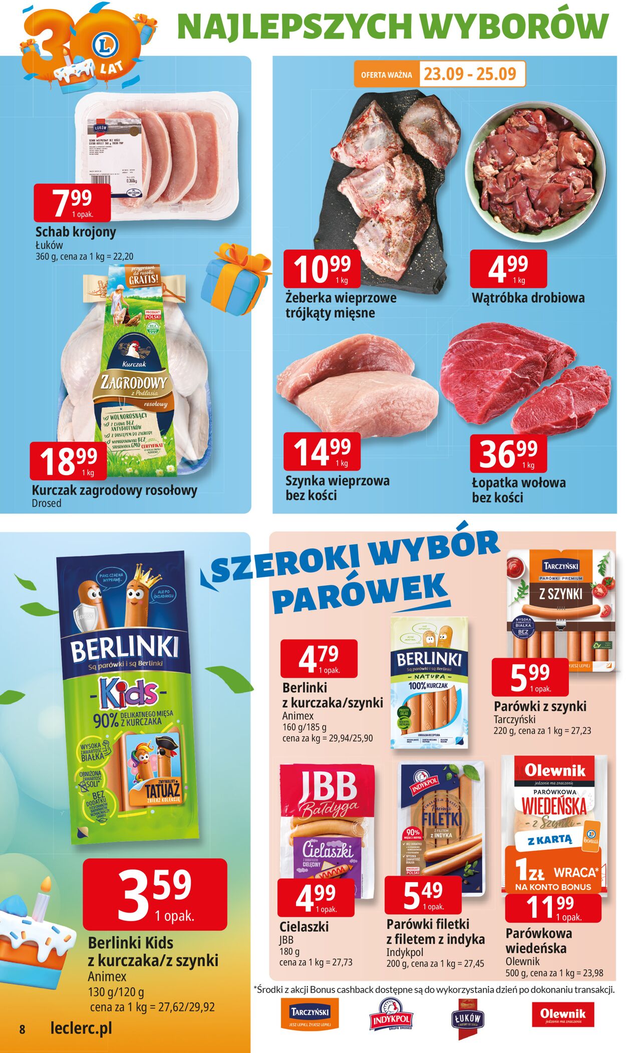 Gazetka E. Leclerc 22.09.2025 - 29.09.2025