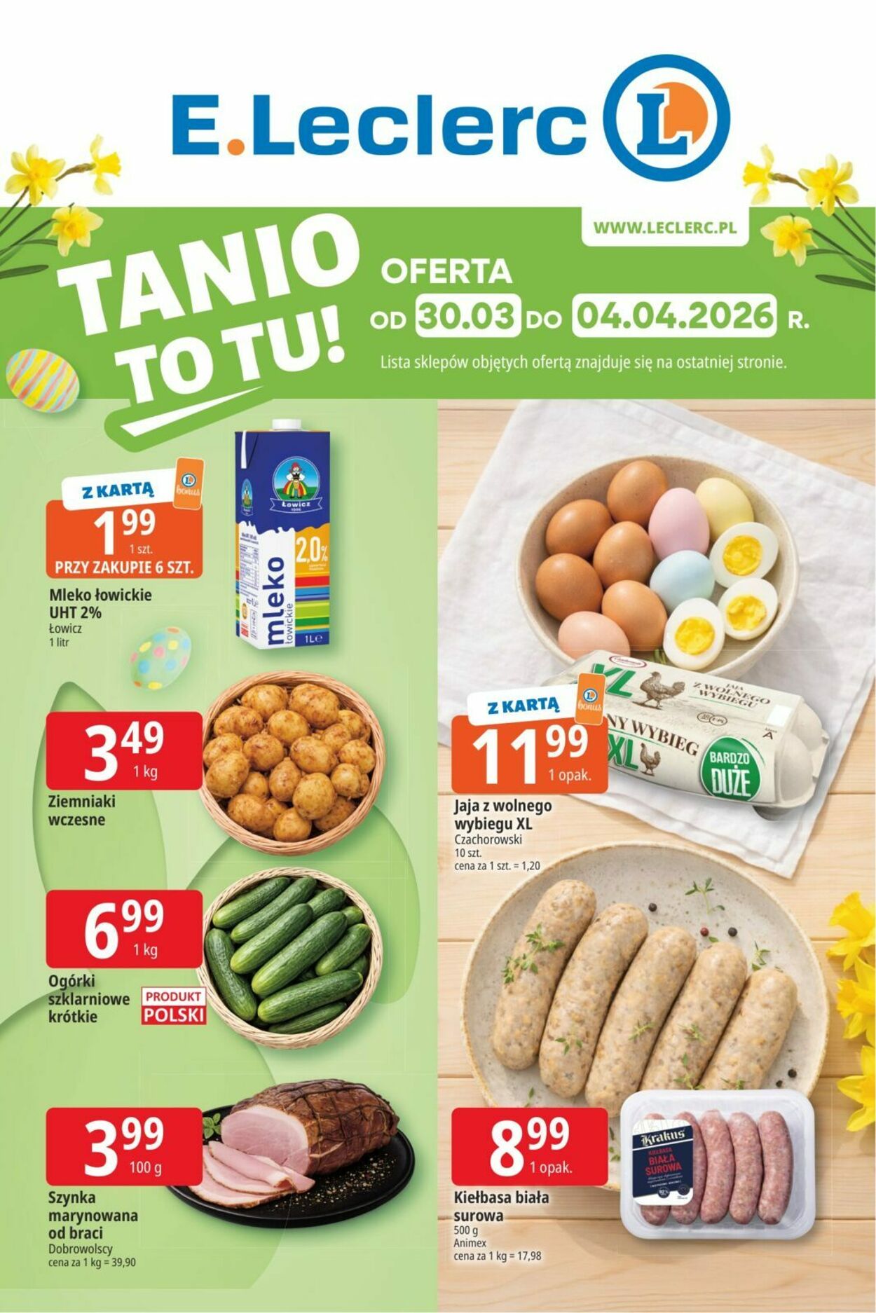 Gazetka E. Leclerc 27.03.2026 - 04.04.2026