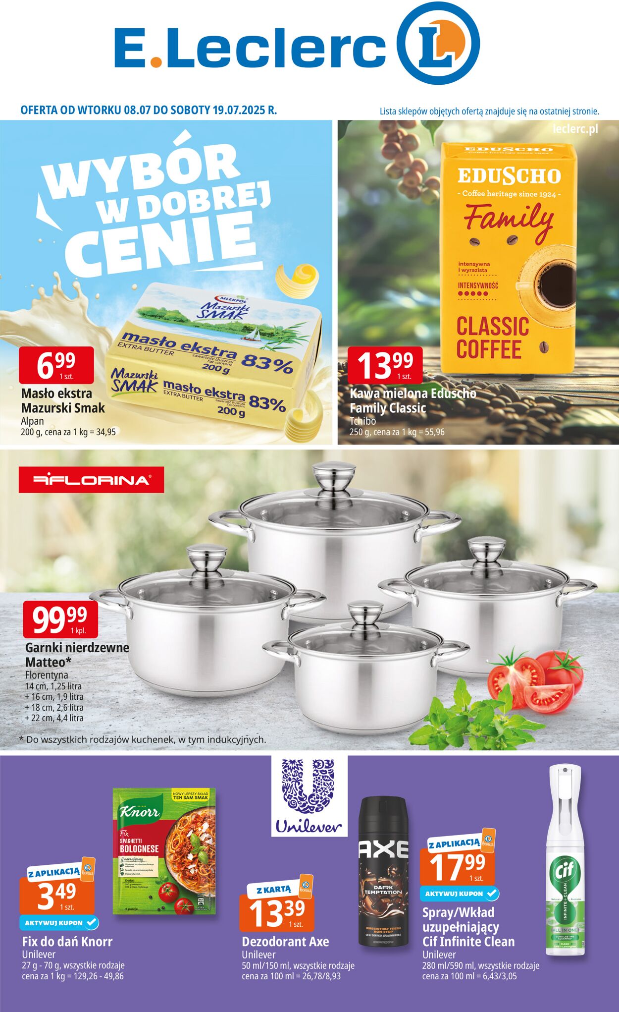 Gazetka E. Leclerc 08.07.2025 - 19.07.2025