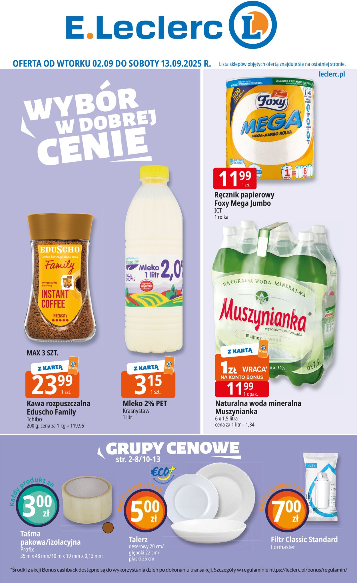 Gazetka E. Leclerc 02.09.2025 - 13.09.2025