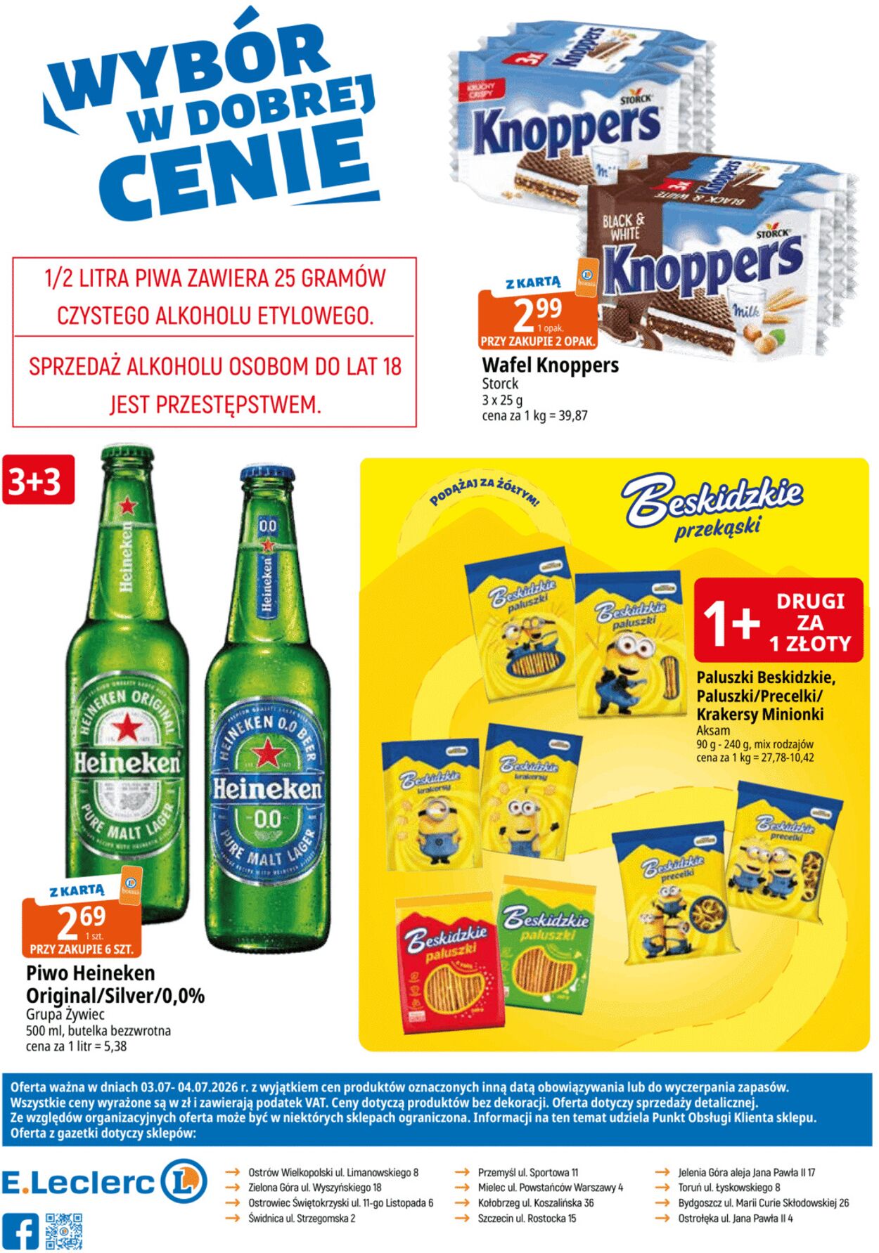 Gazetka E. Leclerc 01.07.2026 - 09.07.2026