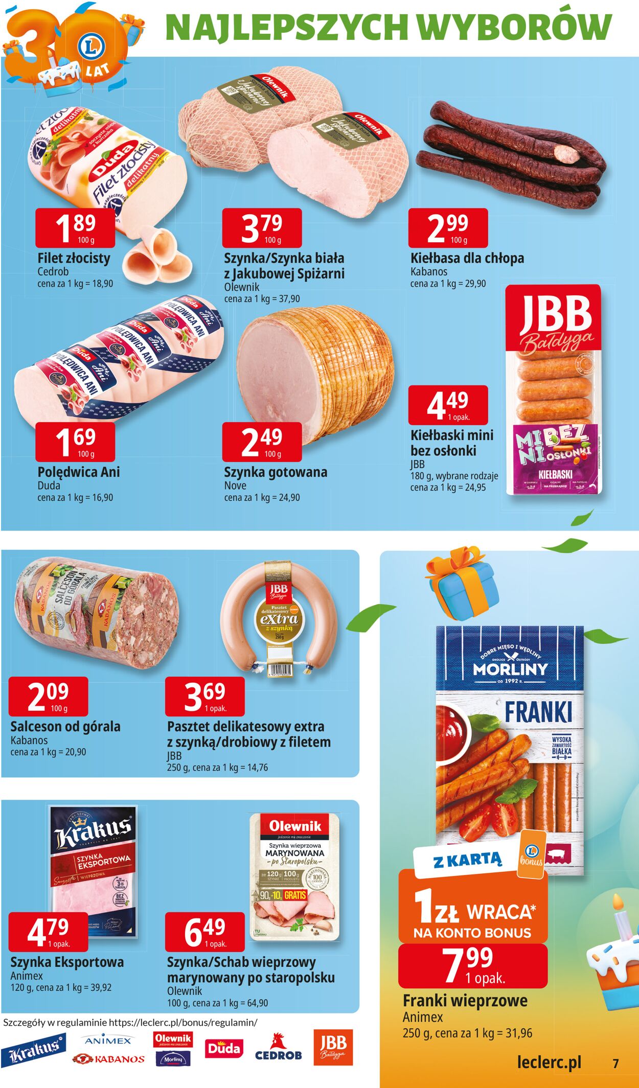 Gazetka E. Leclerc 30.09.2025 - 11.10.2025