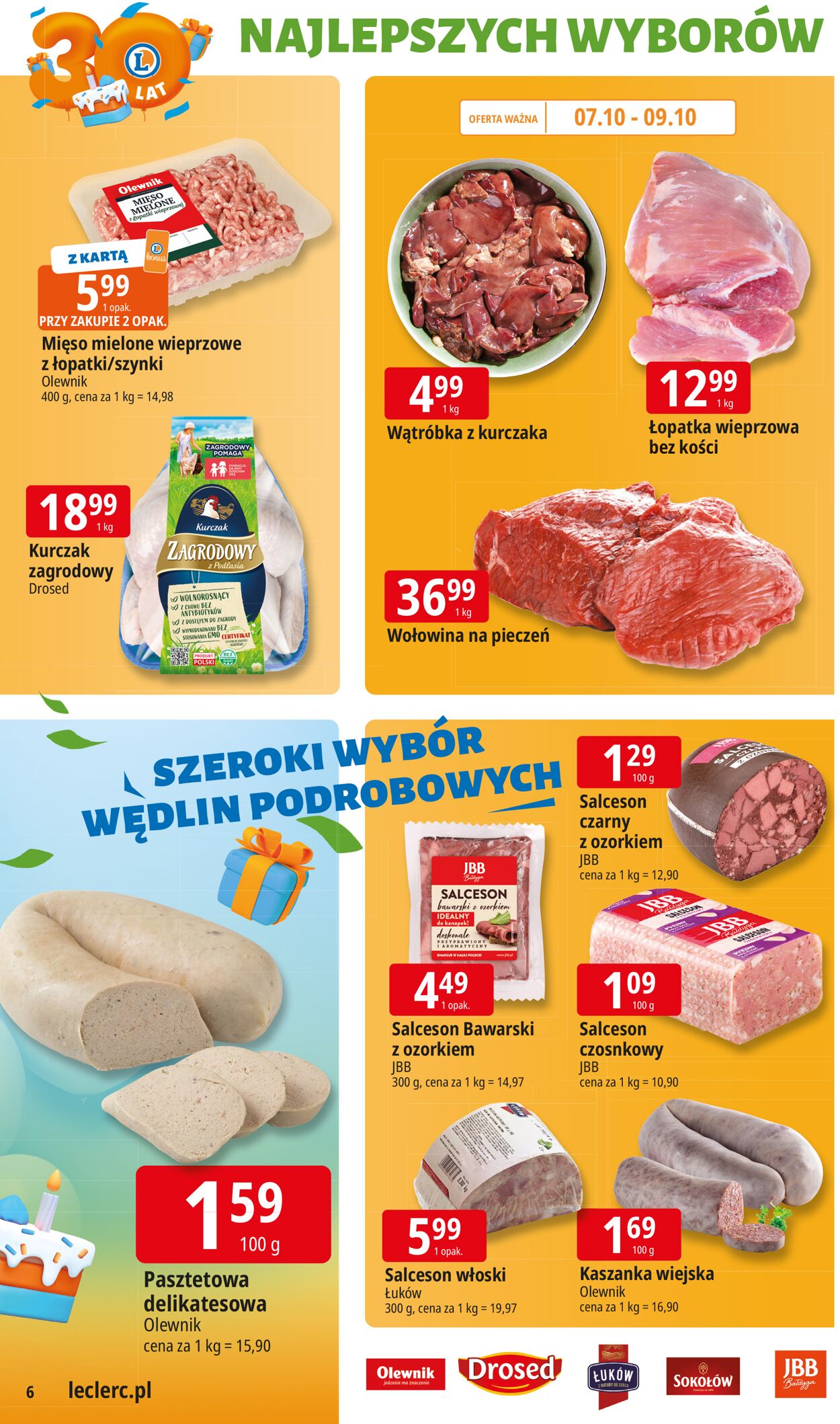 Gazetka E. Leclerc 06.10.2025 - 13.10.2025