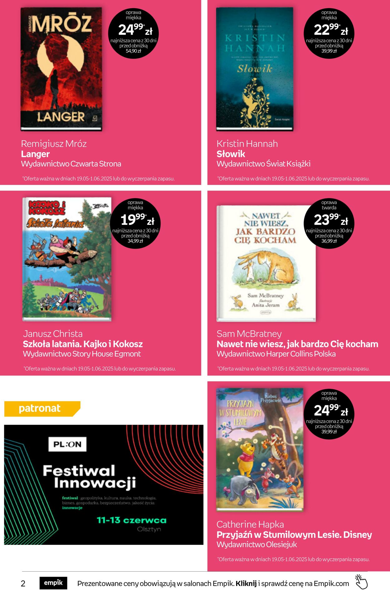 Gazetka Empik 21.05.2025 - 03.06.2025