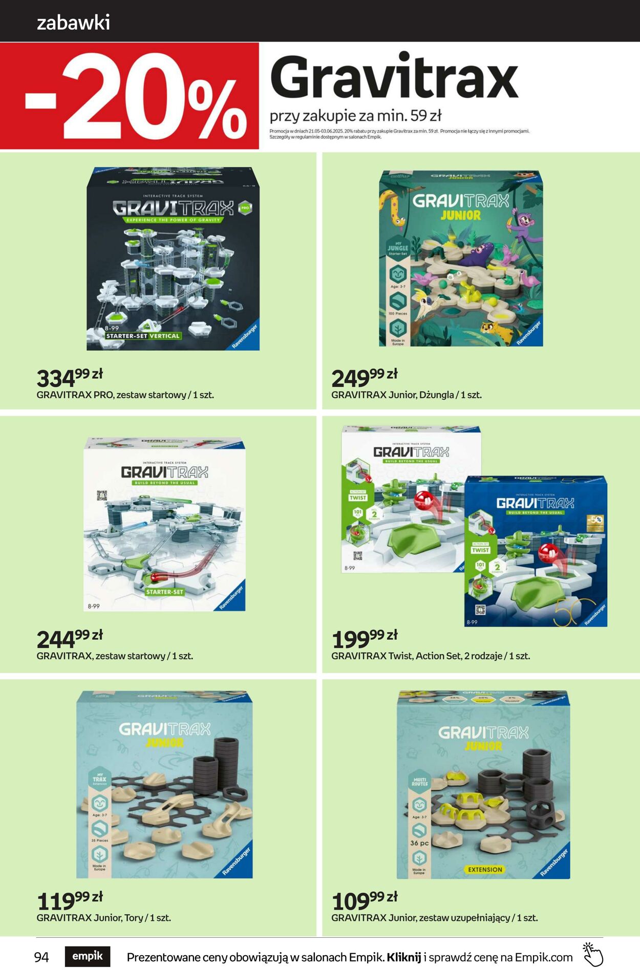 Gazetka Empik 21.05.2025 - 03.06.2025