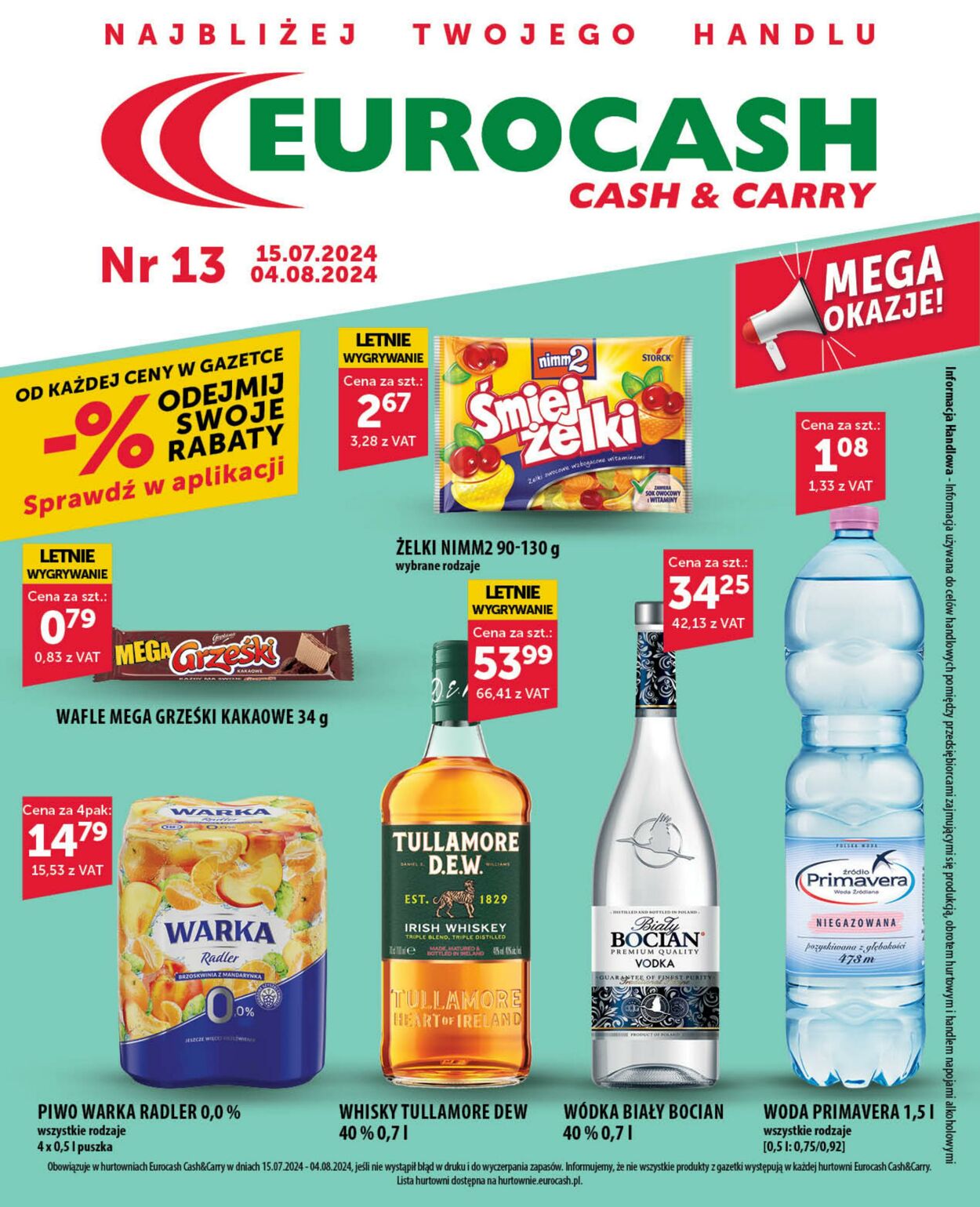 Gazetka Eurocash 15.07.2024 - 04.08.2024