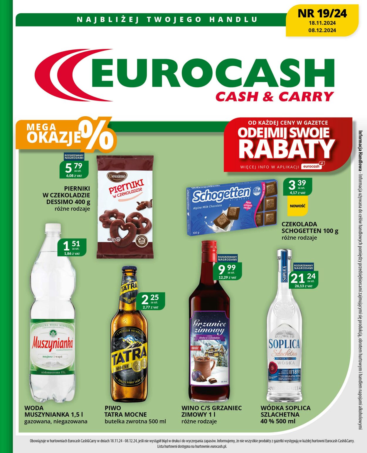 Gazetka Eurocash 18.11.2024 - 08.12.2024